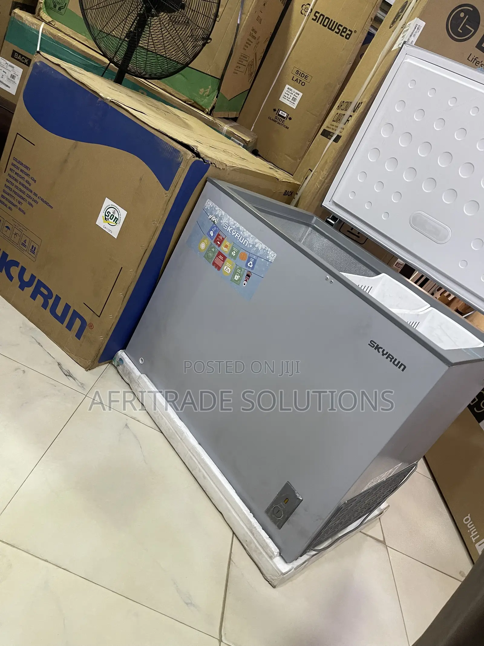 Skyrun 260L Deep Freezer – Your Everyday Food Storage Solution