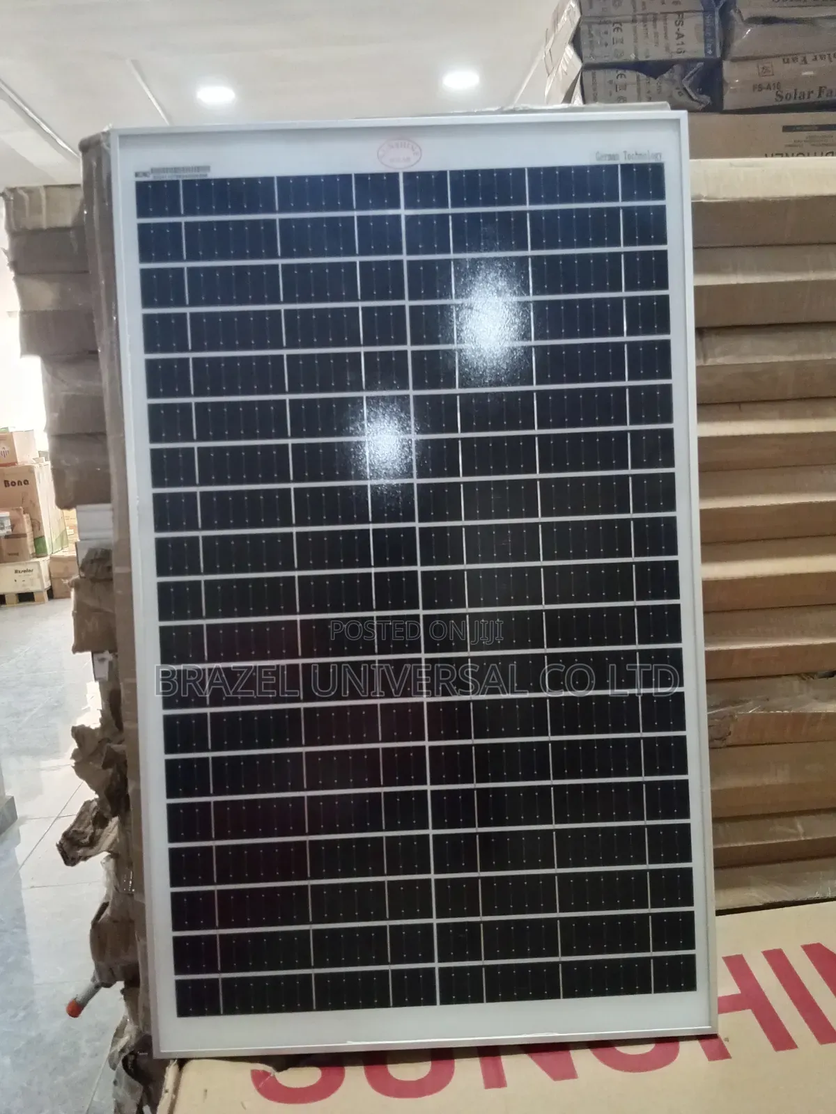 Sunshine Solar 50w Monocrystalline