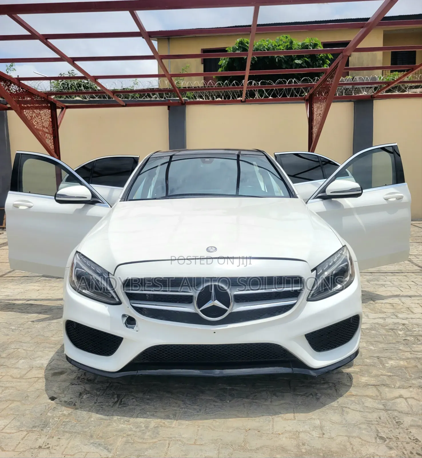 Mercedes-Benz C300 2017 White