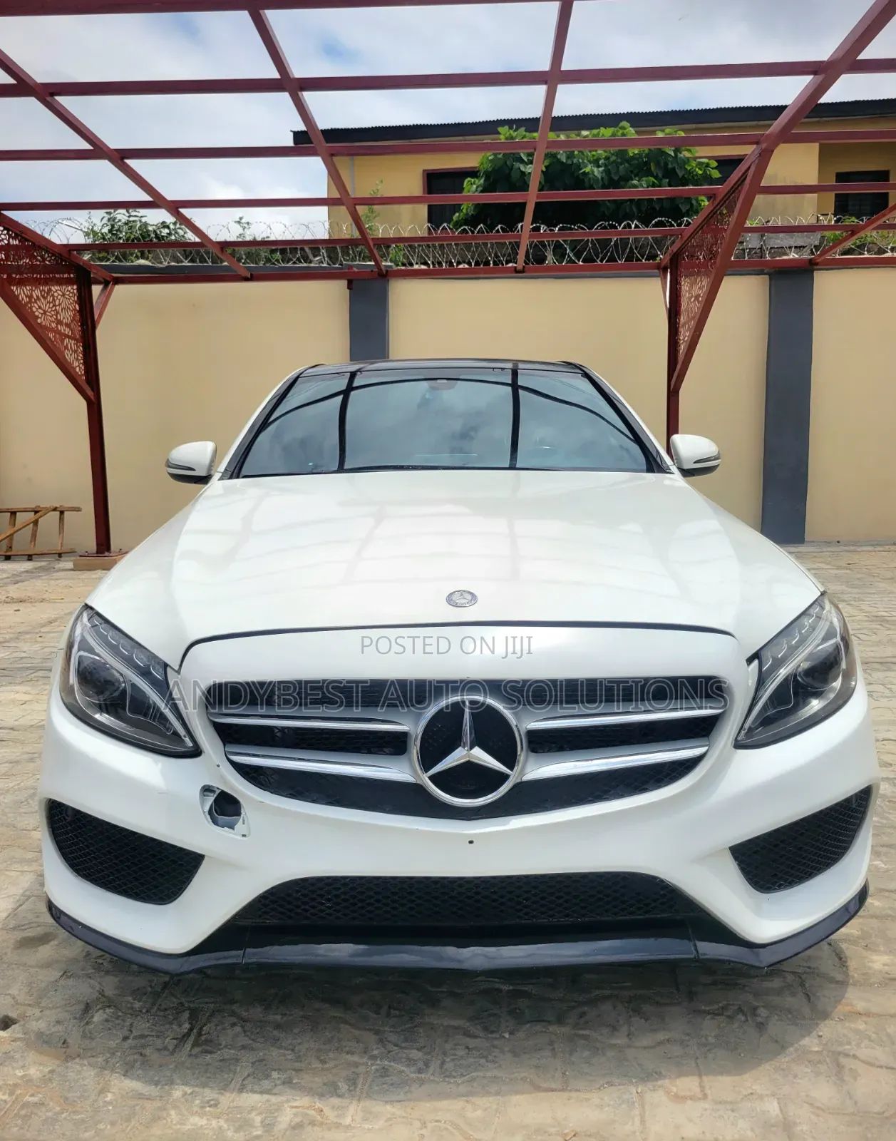 Mercedes-Benz C300 2017 White