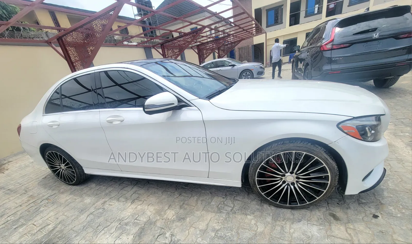 Mercedes-Benz C300 2017 White