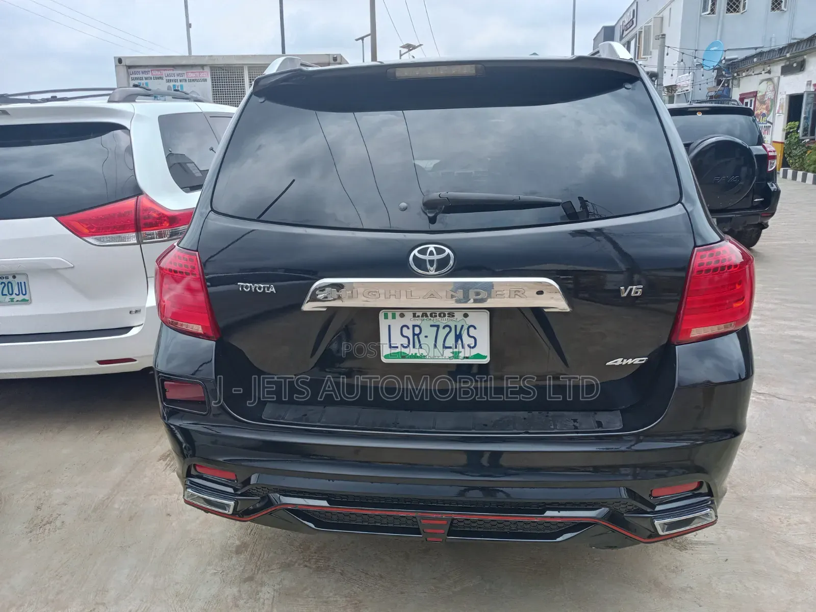 Toyota Highlander 2008 Black
