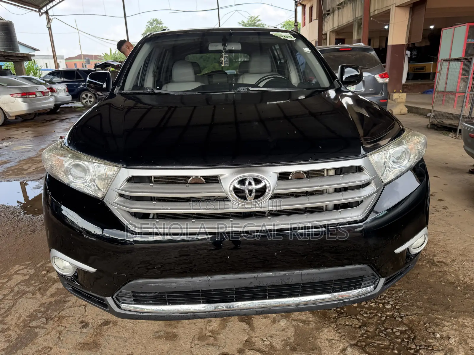 Toyota Highlander Limited 2012 Black