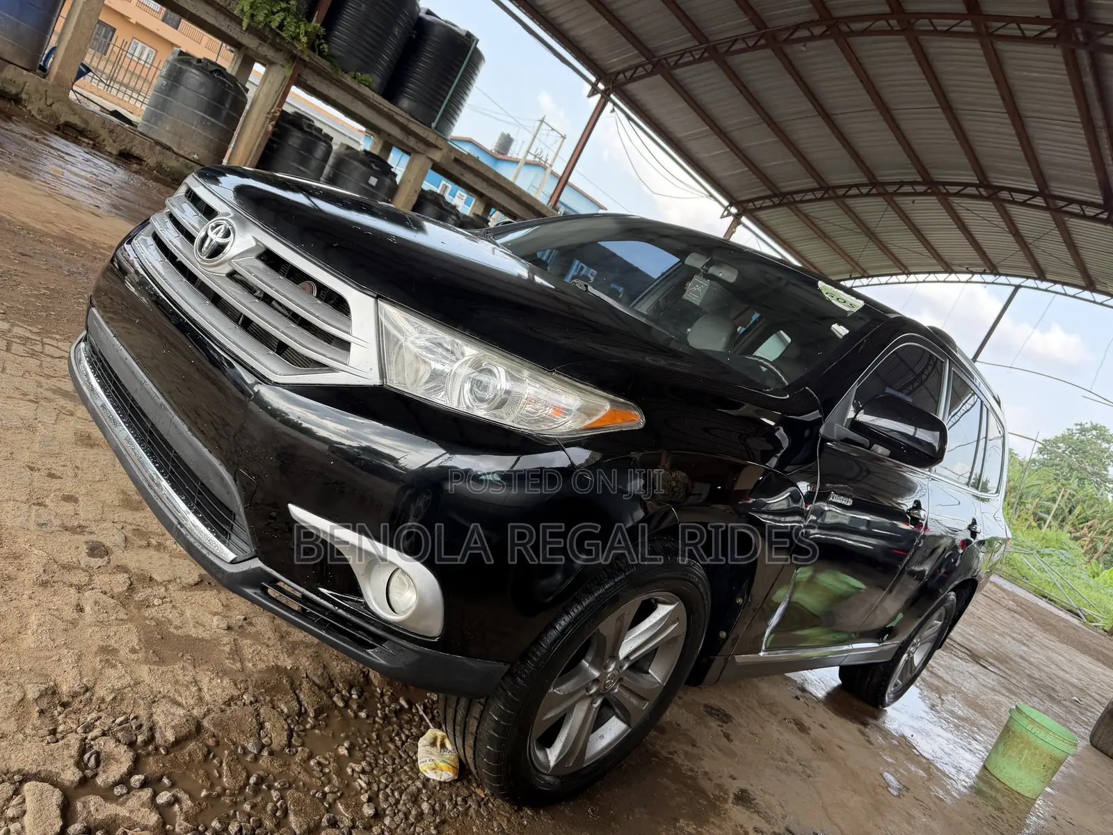 Toyota Highlander Limited 2012 Black
