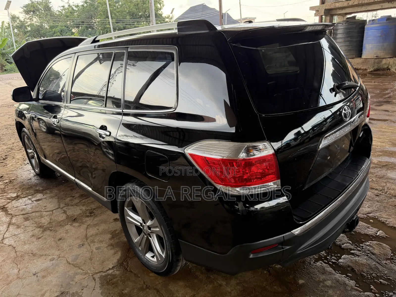 Toyota Highlander Limited 2012 Black