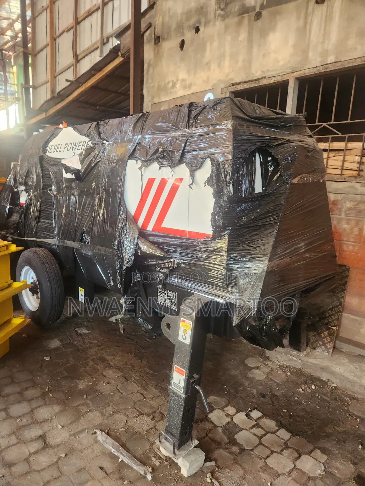 Hbt40 Cubic With 100 Meter Pipe Concrete Pump