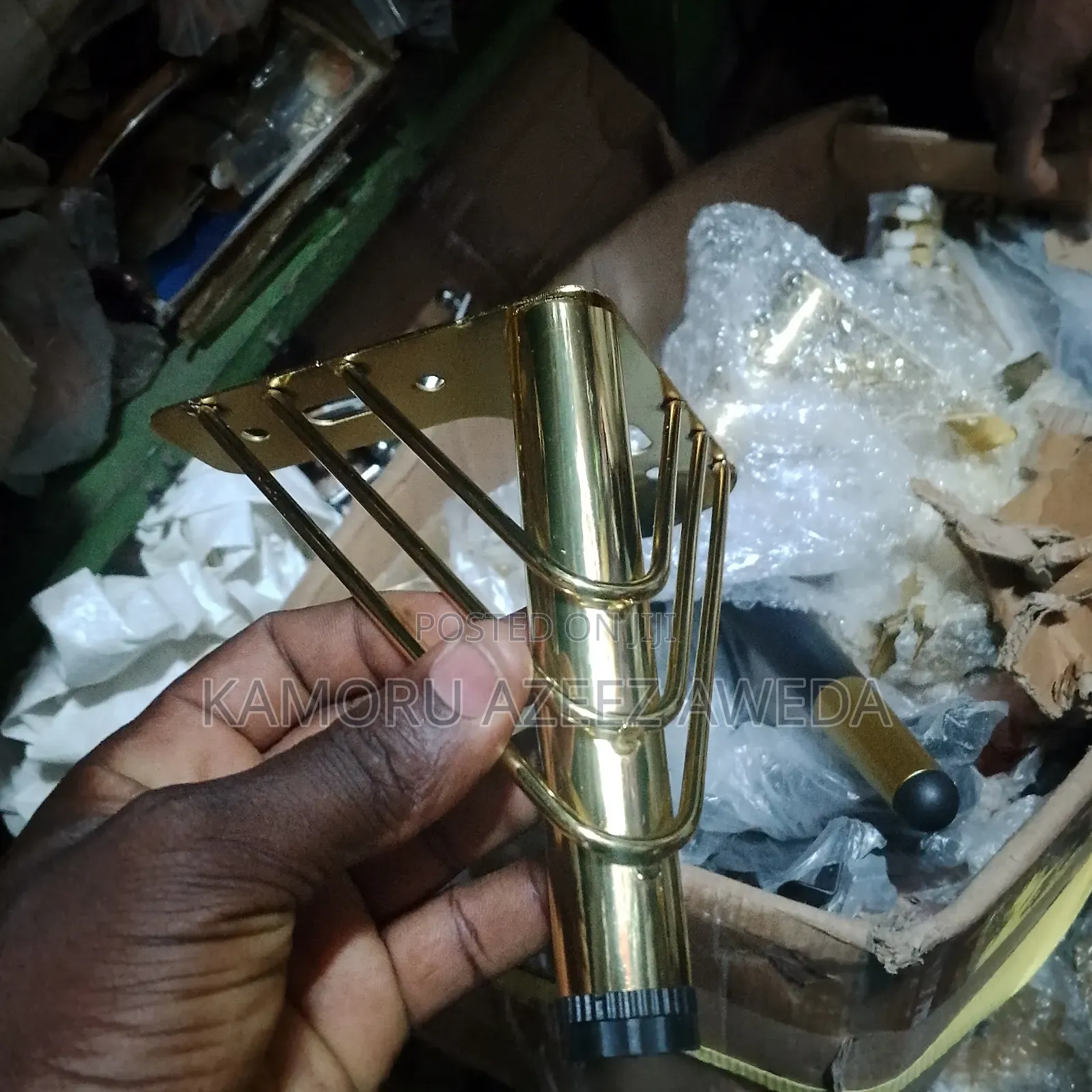 Chair Leg Brass Color Best Qoulity Size 5