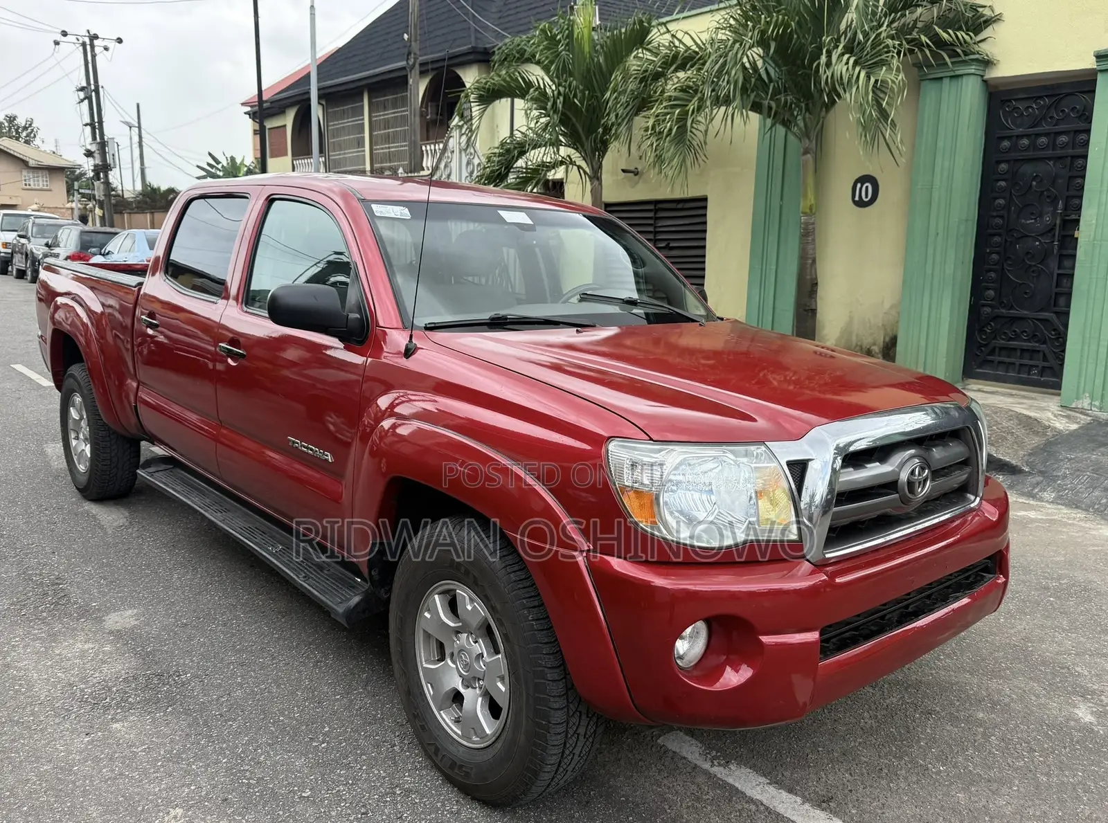 Toyota Tacoma 2010 Red