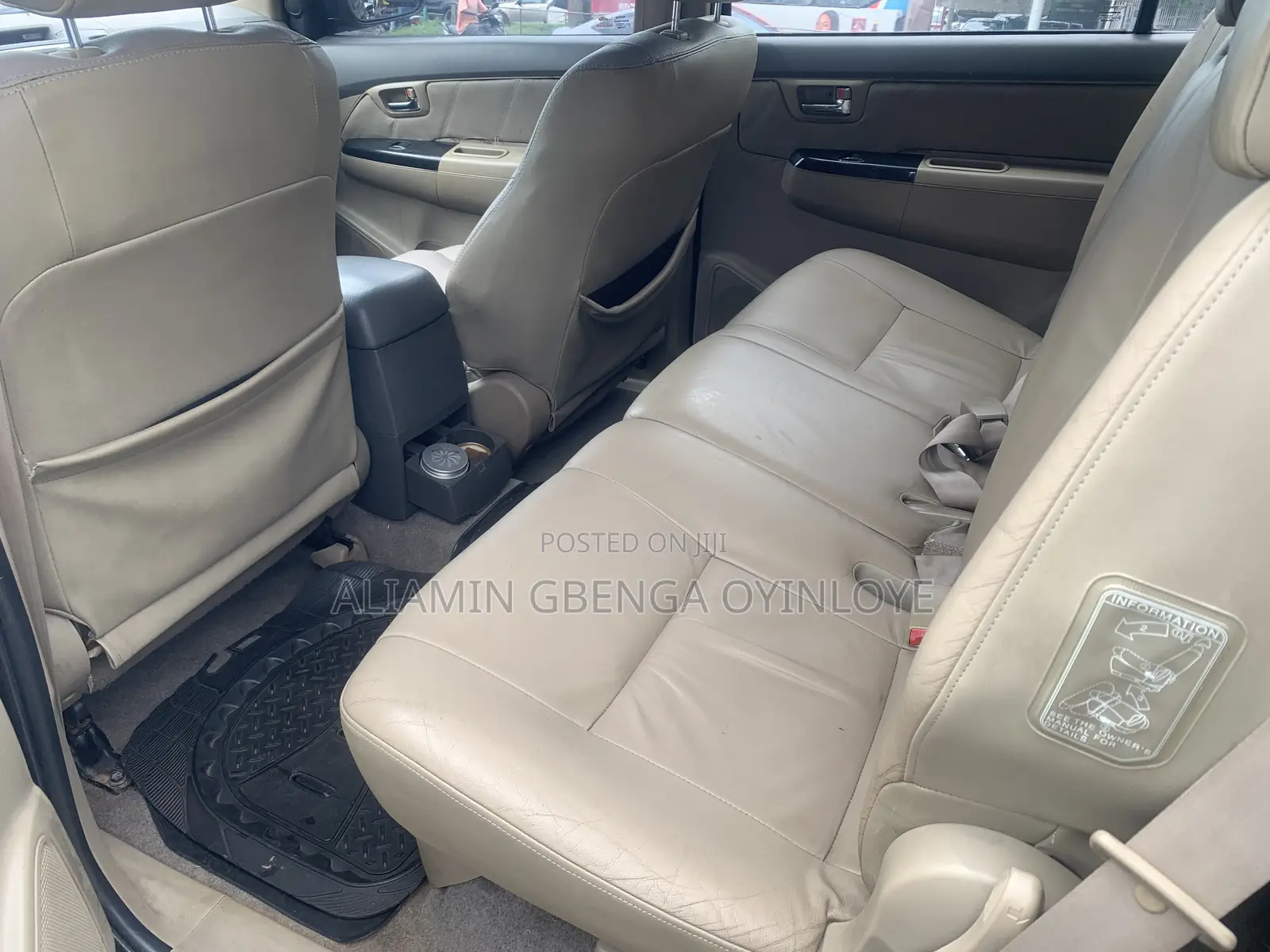 Toyota Fortuner 2.7 AWD 2013 Black