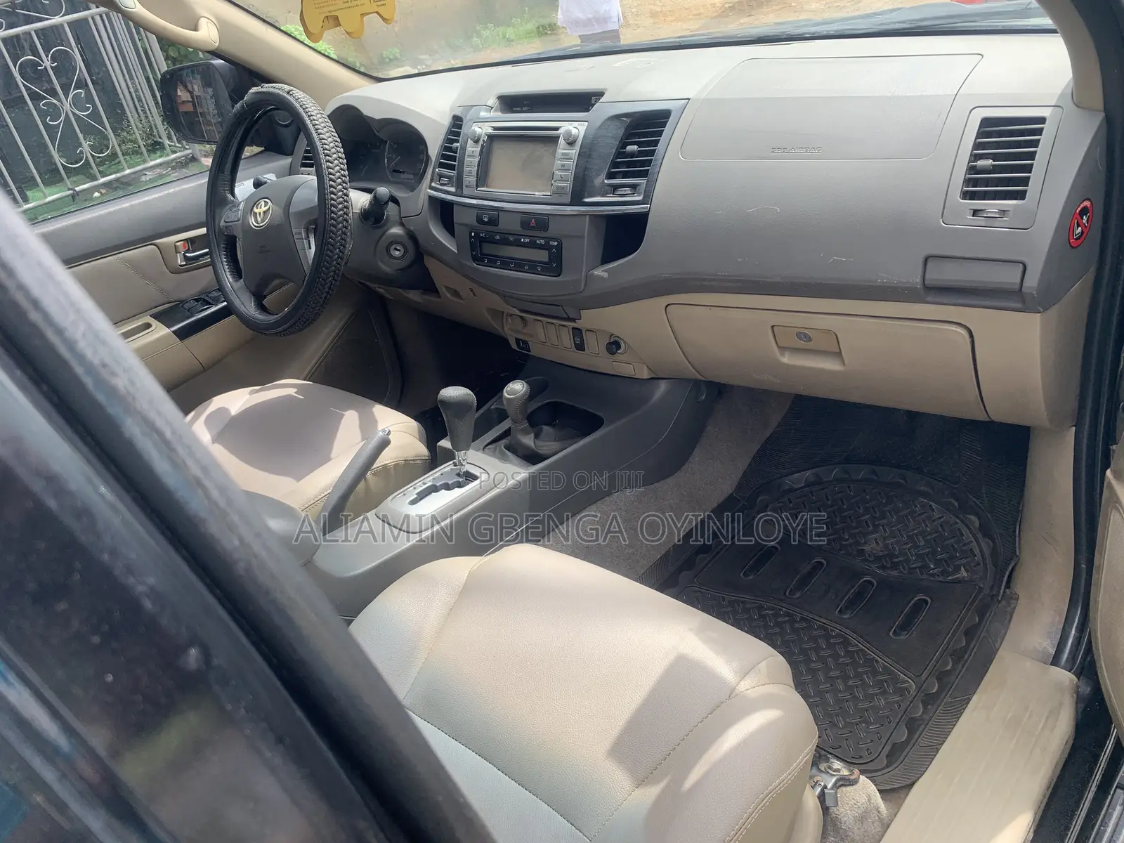 Toyota Fortuner 2.7 AWD 2013 Black