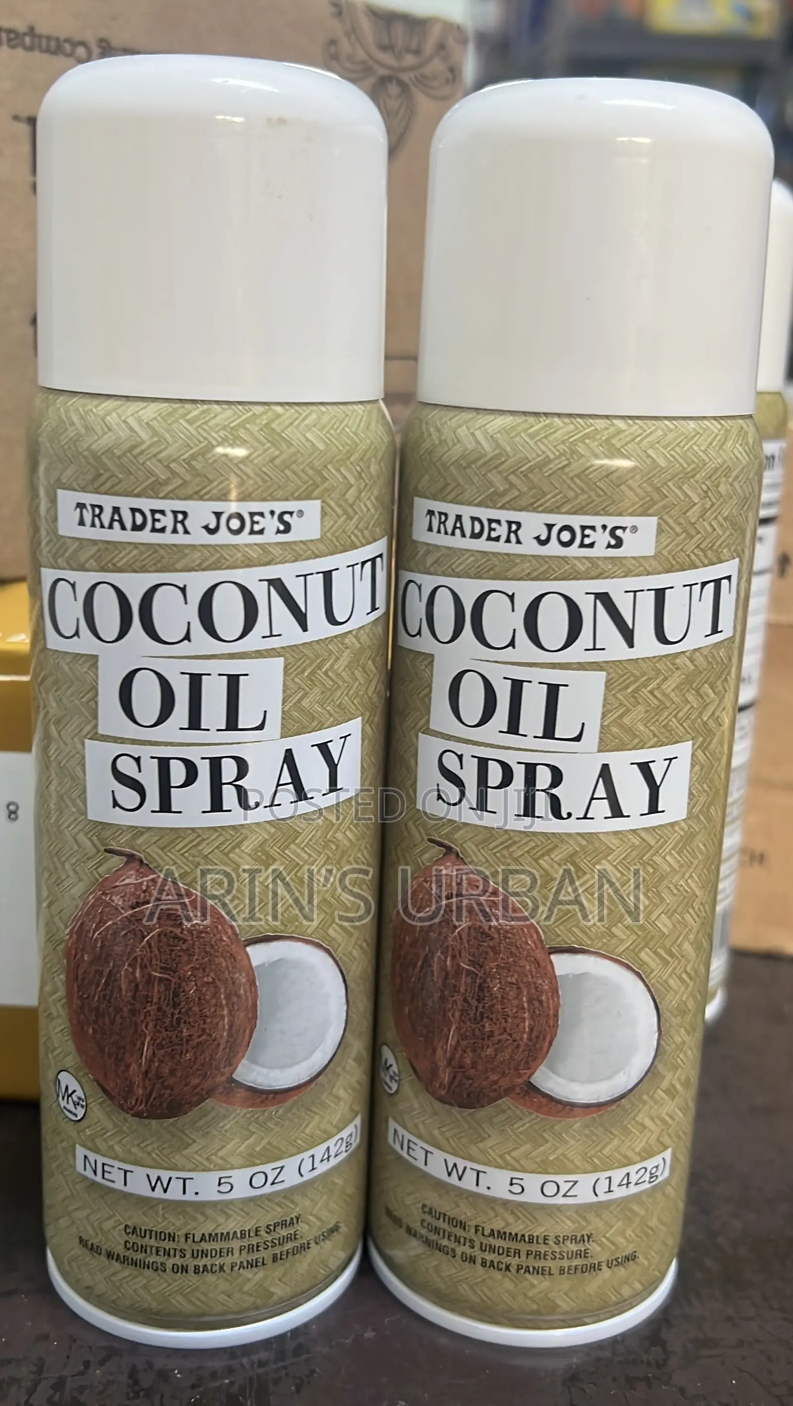 Trader Joe’s Coconut Oil Spray