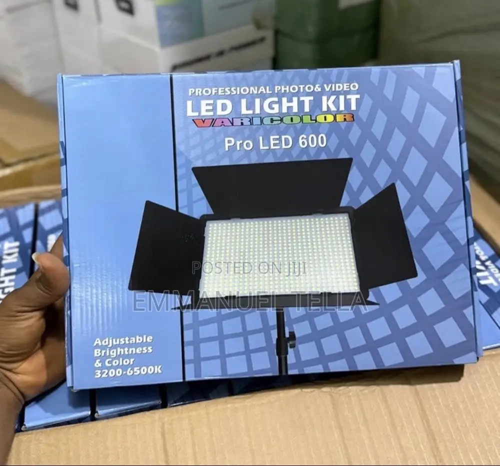 Pro Led 600 Professional Photo & Video Light Kit