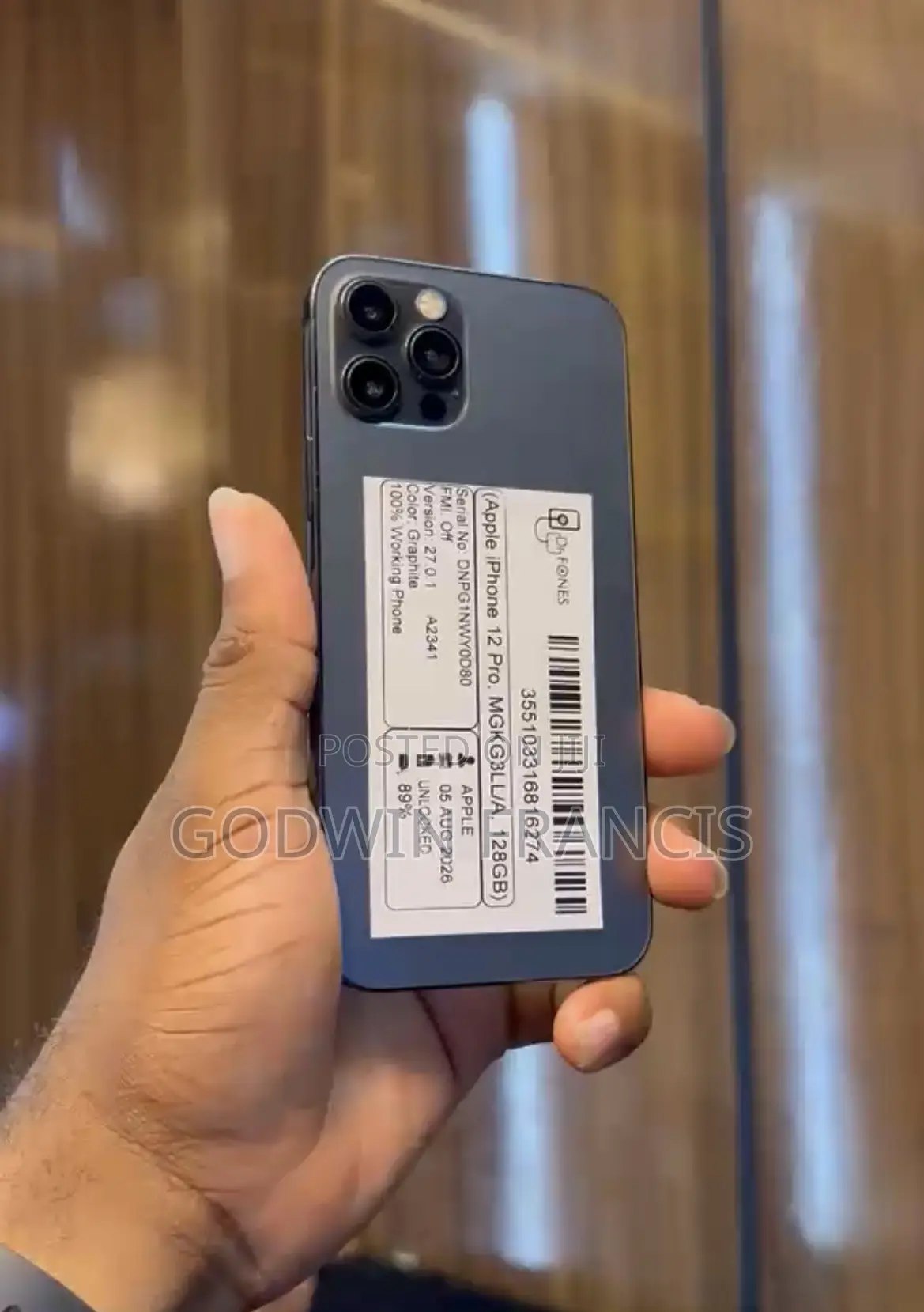 Apple iPhone 12 Pro 128 GB Gray