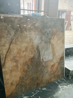 120×120 High-Gloss Marble Look Porcelain Floor Tiles – "Pure Light