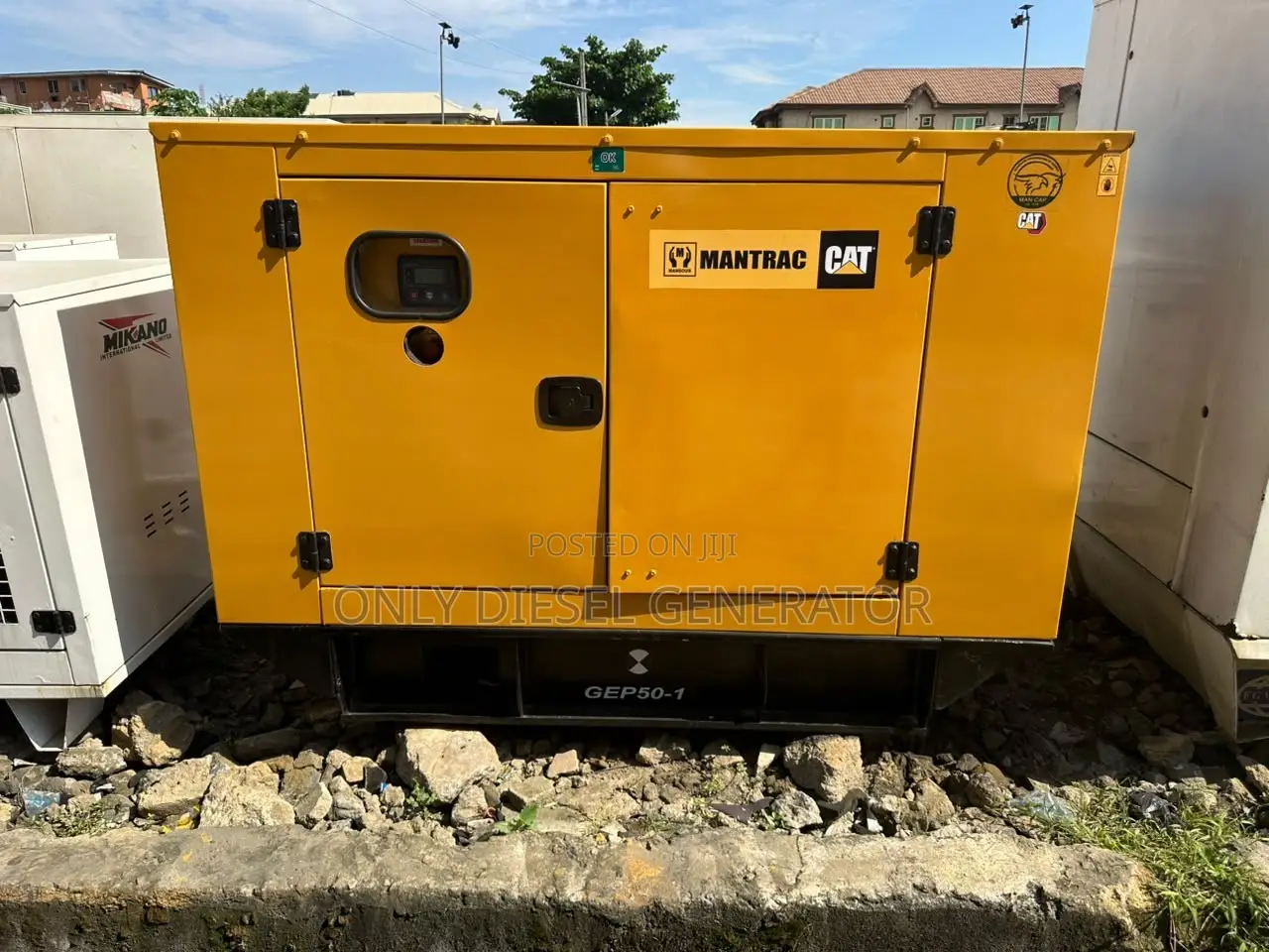 50kva Mantrac Soundproof Diesel Generator