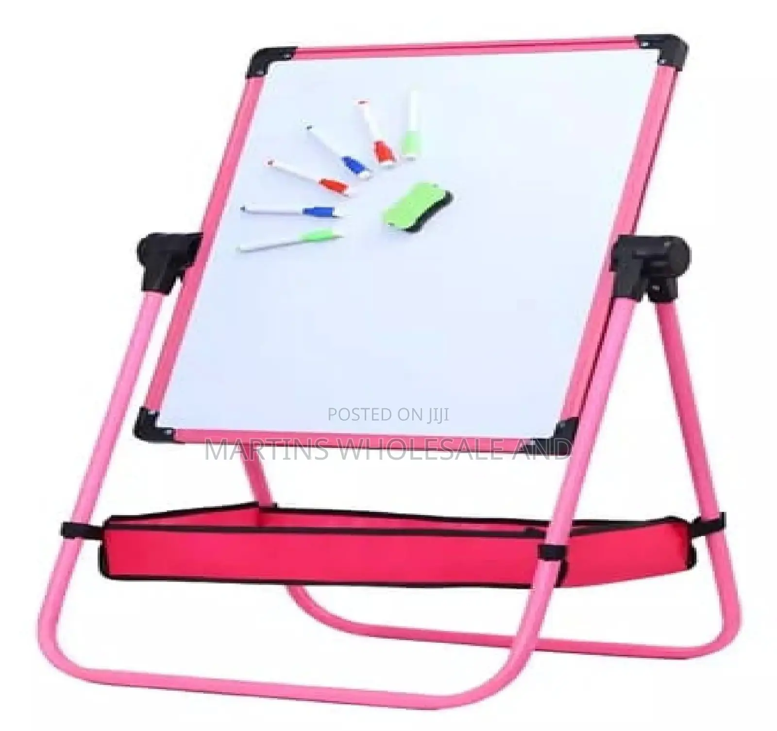 Adjustable Double-Sided Kids' Art Easel & Drawing Board