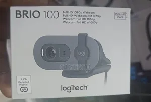 Logitech Brio 100 Full HD 1080p Webcam With Privacy Shutter