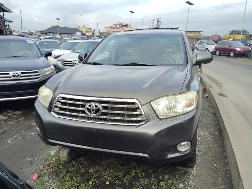Toyota Highlander Limited 2010 Gray