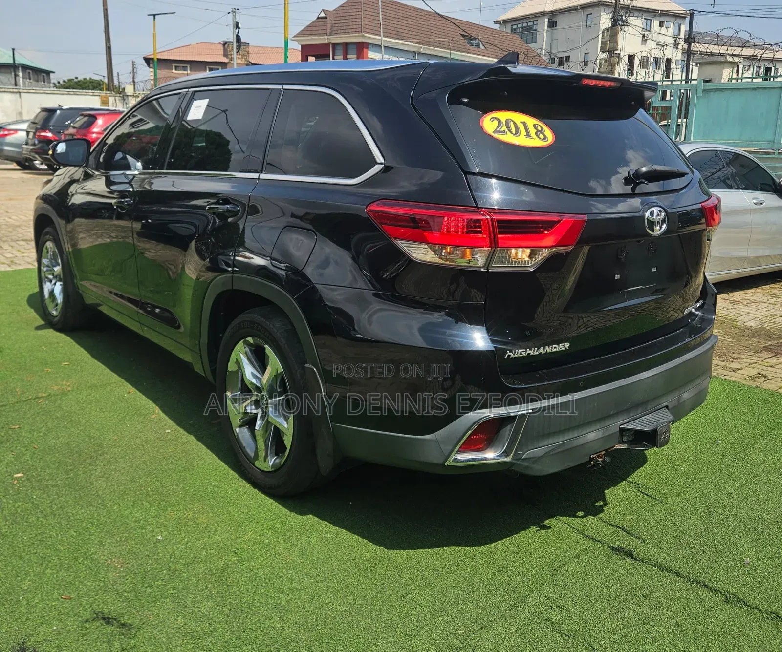 Toyota Highlander Limited Platinum 4x4 V6 (3.5L 6cyl 8A) 2018 Black