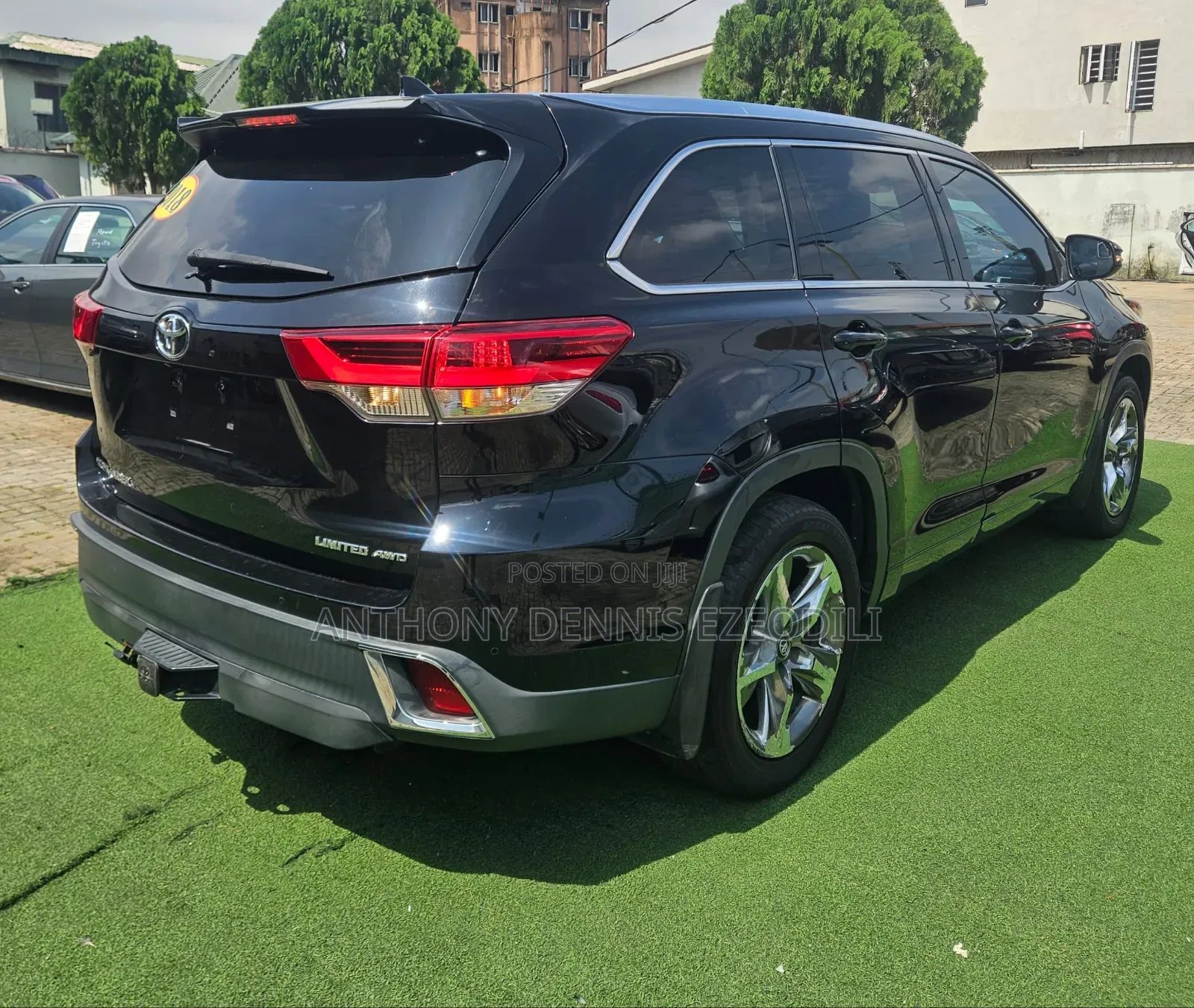 Toyota Highlander Limited Platinum 4x4 V6 (3.5L 6cyl 8A) 2018 Black