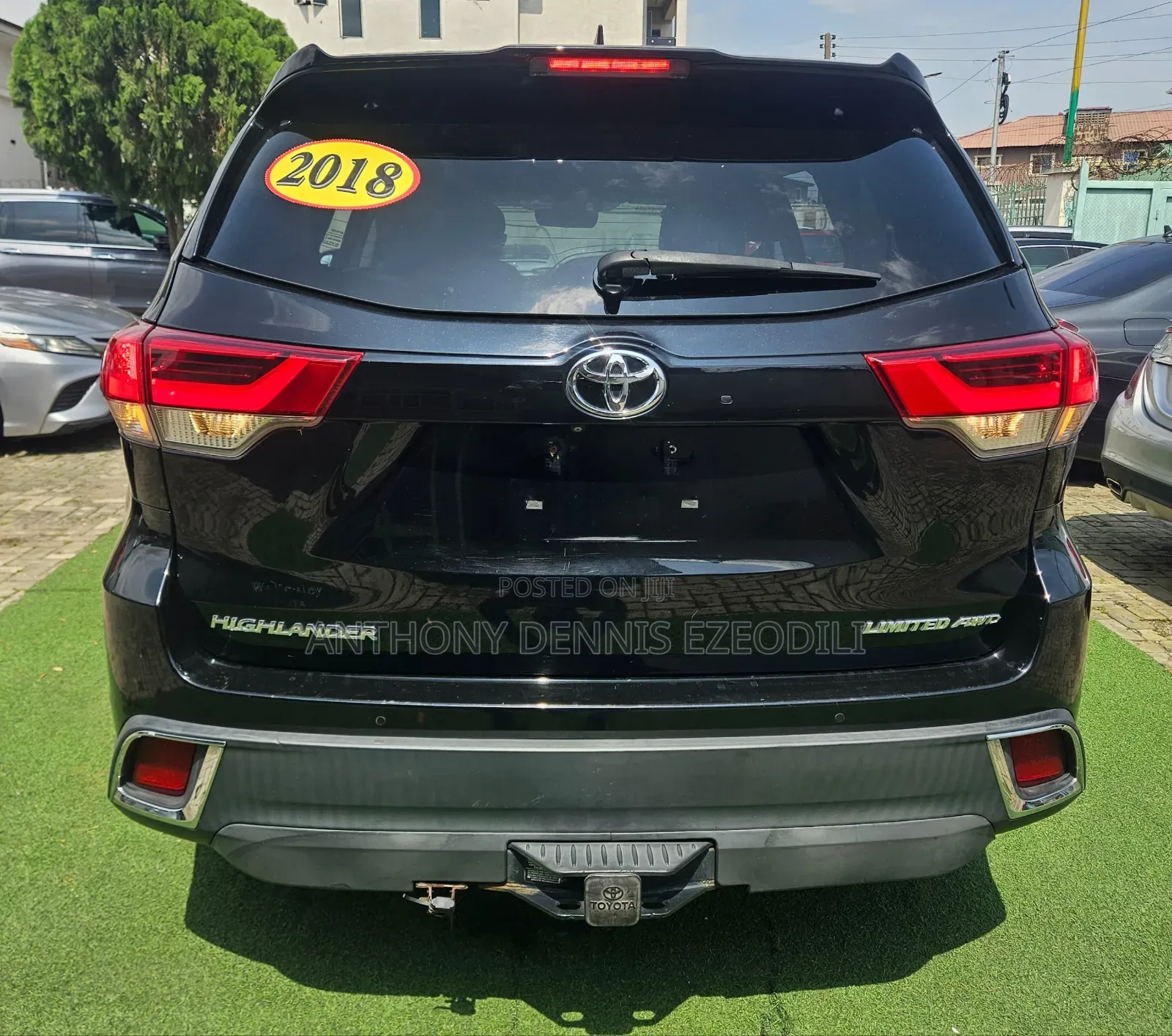 Toyota Highlander Limited Platinum 4x4 V6 (3.5L 6cyl 8A) 2018 Black