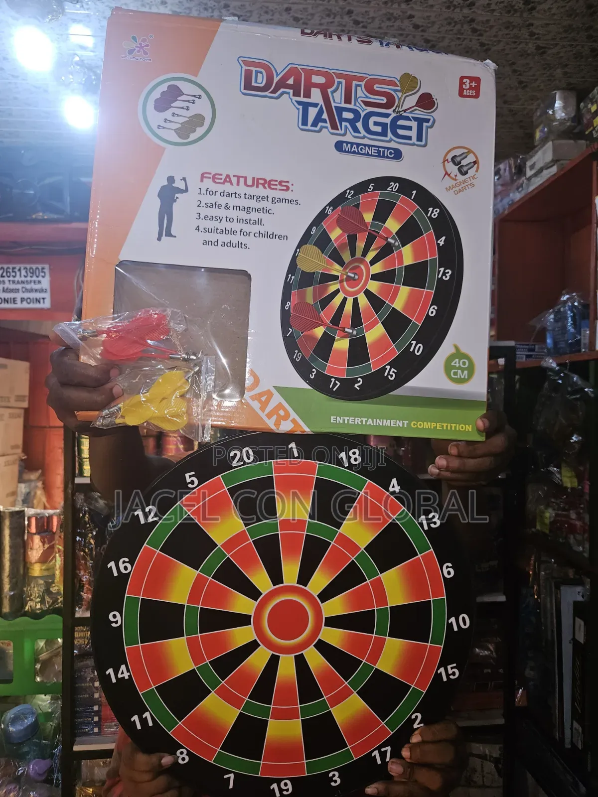 20 Inches Magnetic Dart Game