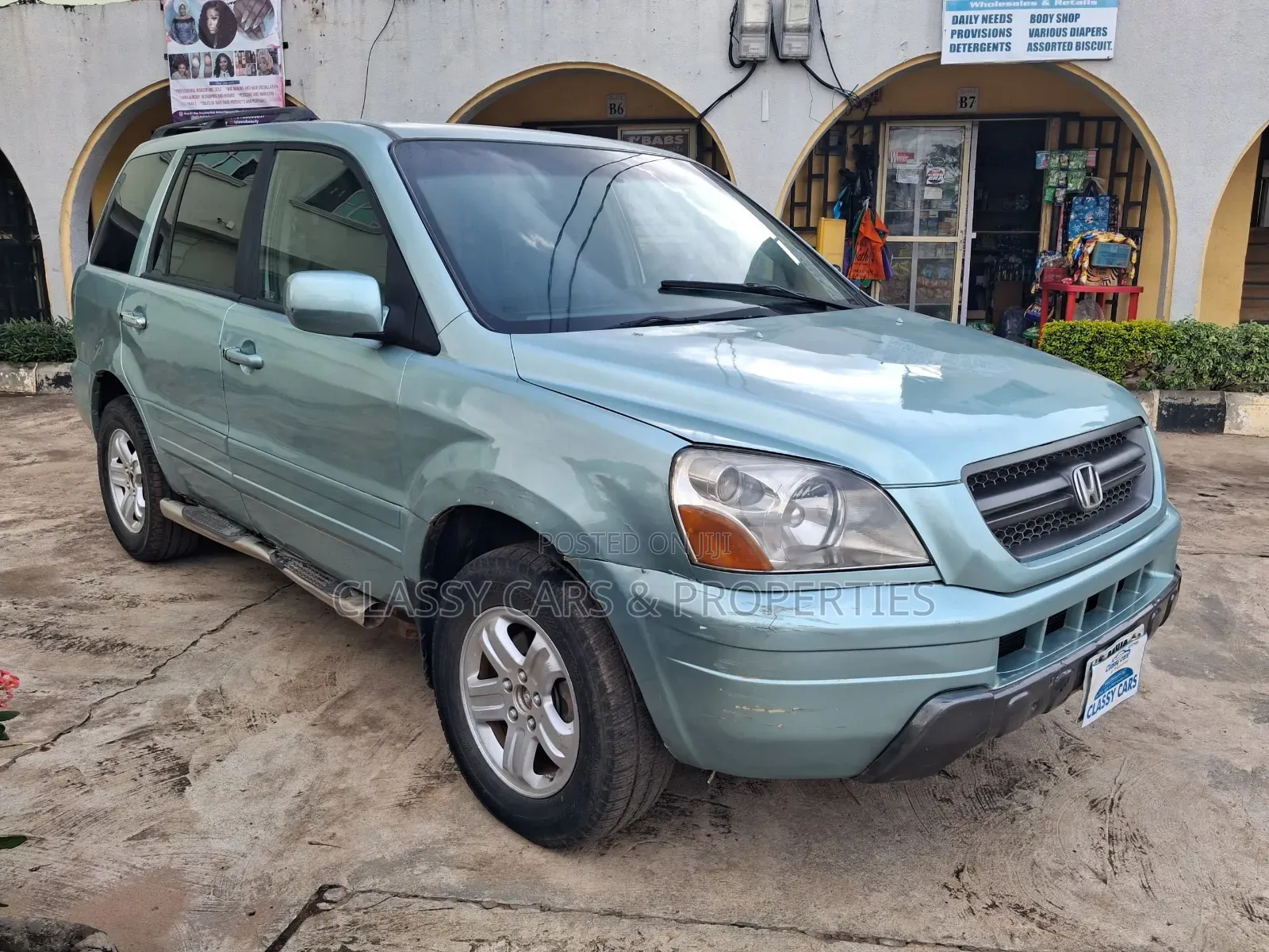 Honda Pilot EX 4x4 (3.5L 6cyl 5A) 2004 Green