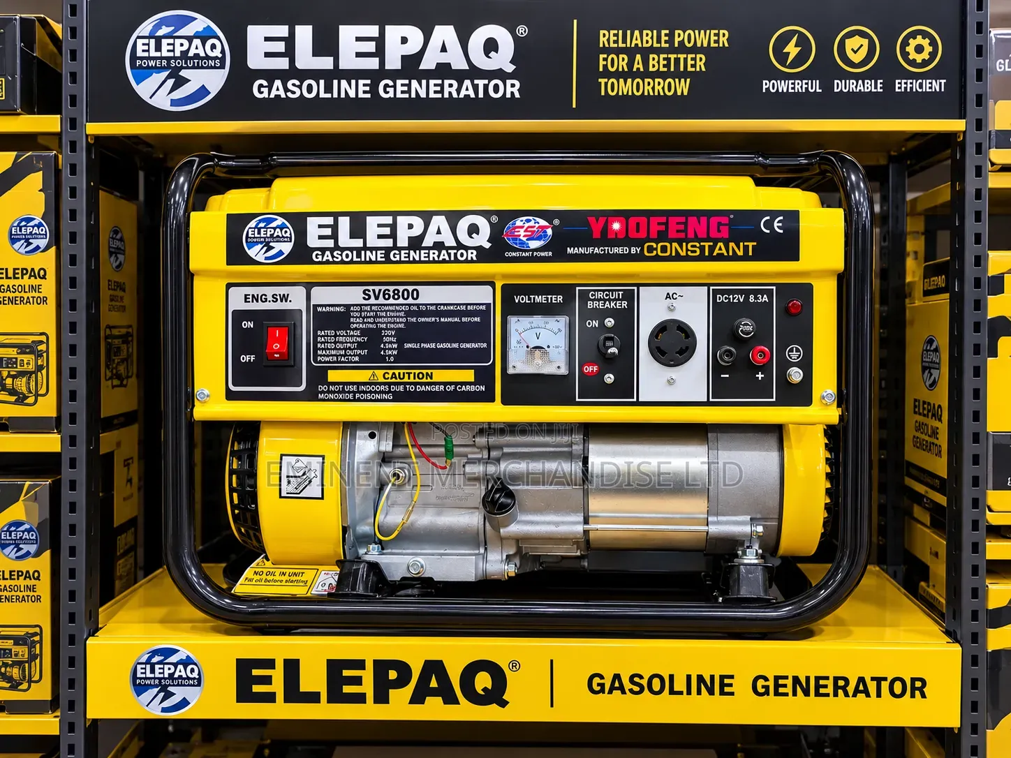 Elepaq Generator 4.5kva