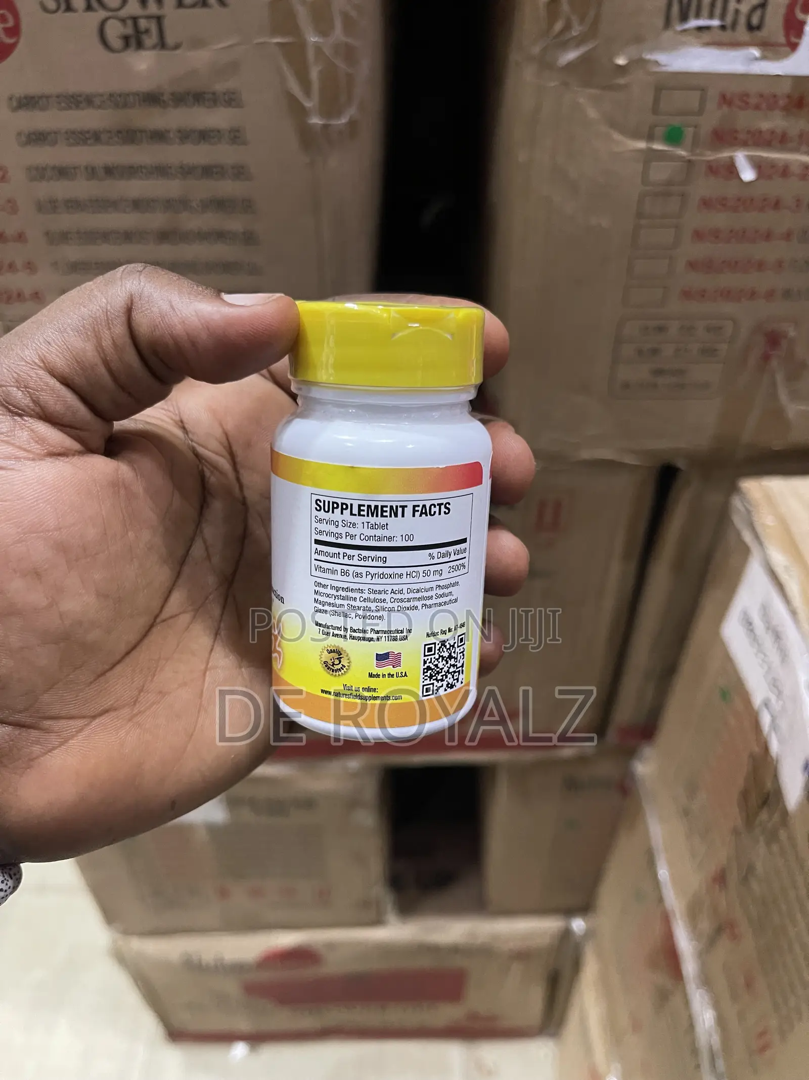 Nature’s Field B-6 50mg