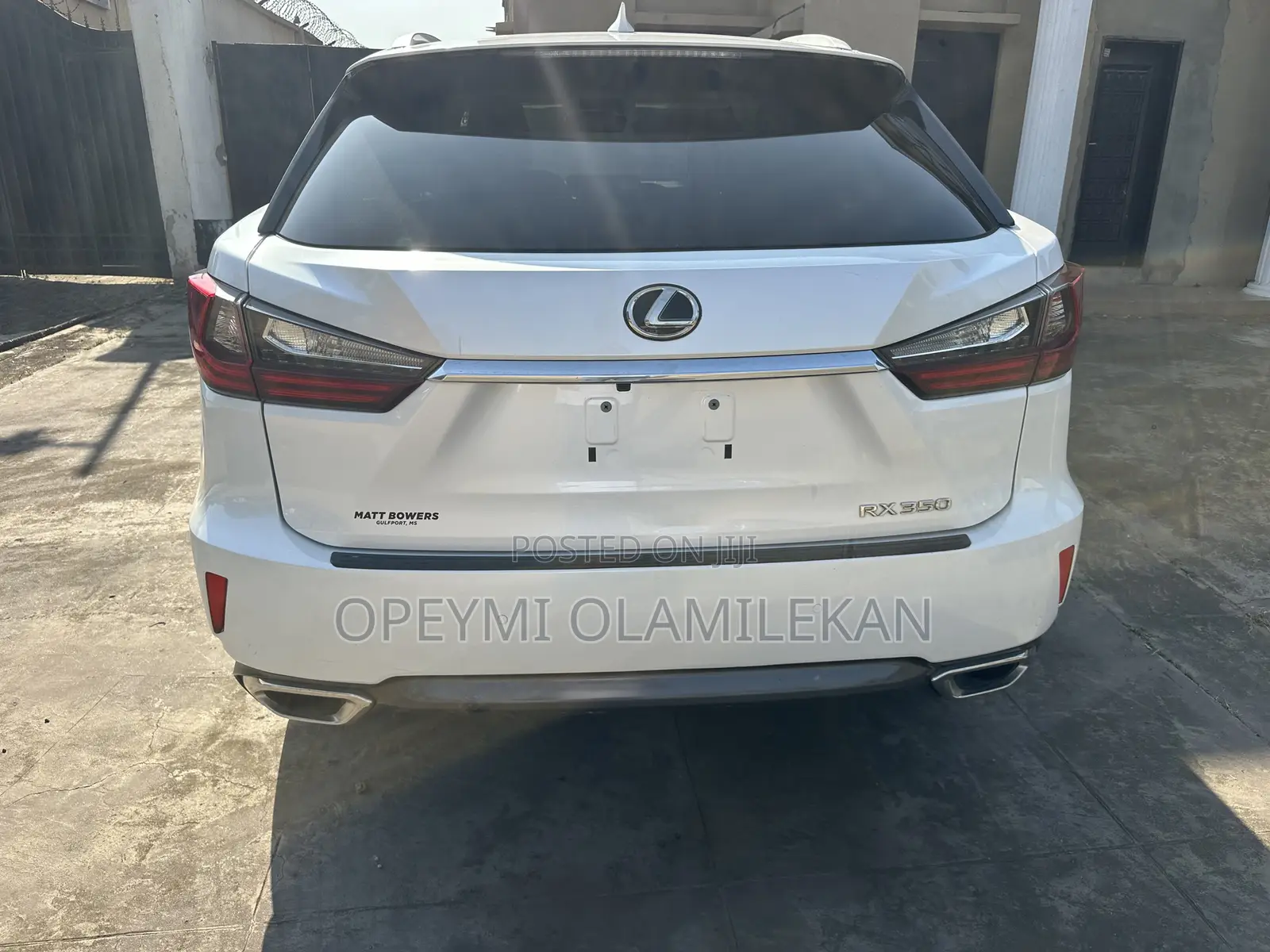 Lexus RX 350 FWD 2019 White