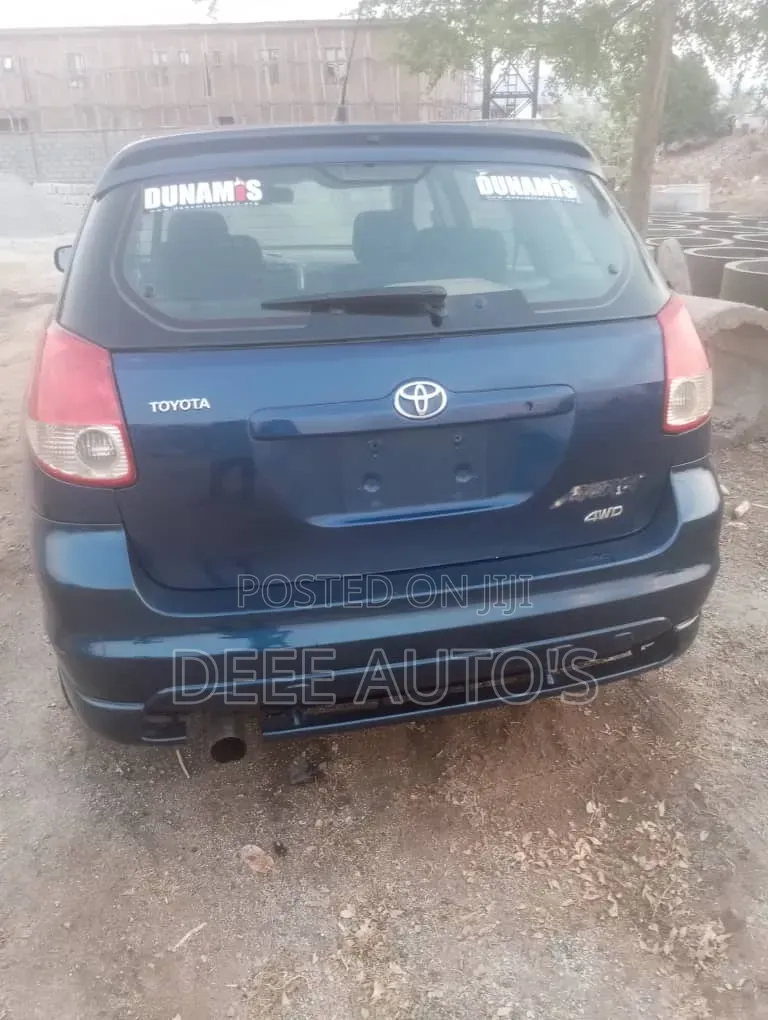 Toyota Matrix XR Hatchback AWD (1.8L 4cyl 4A) 2003 Blue