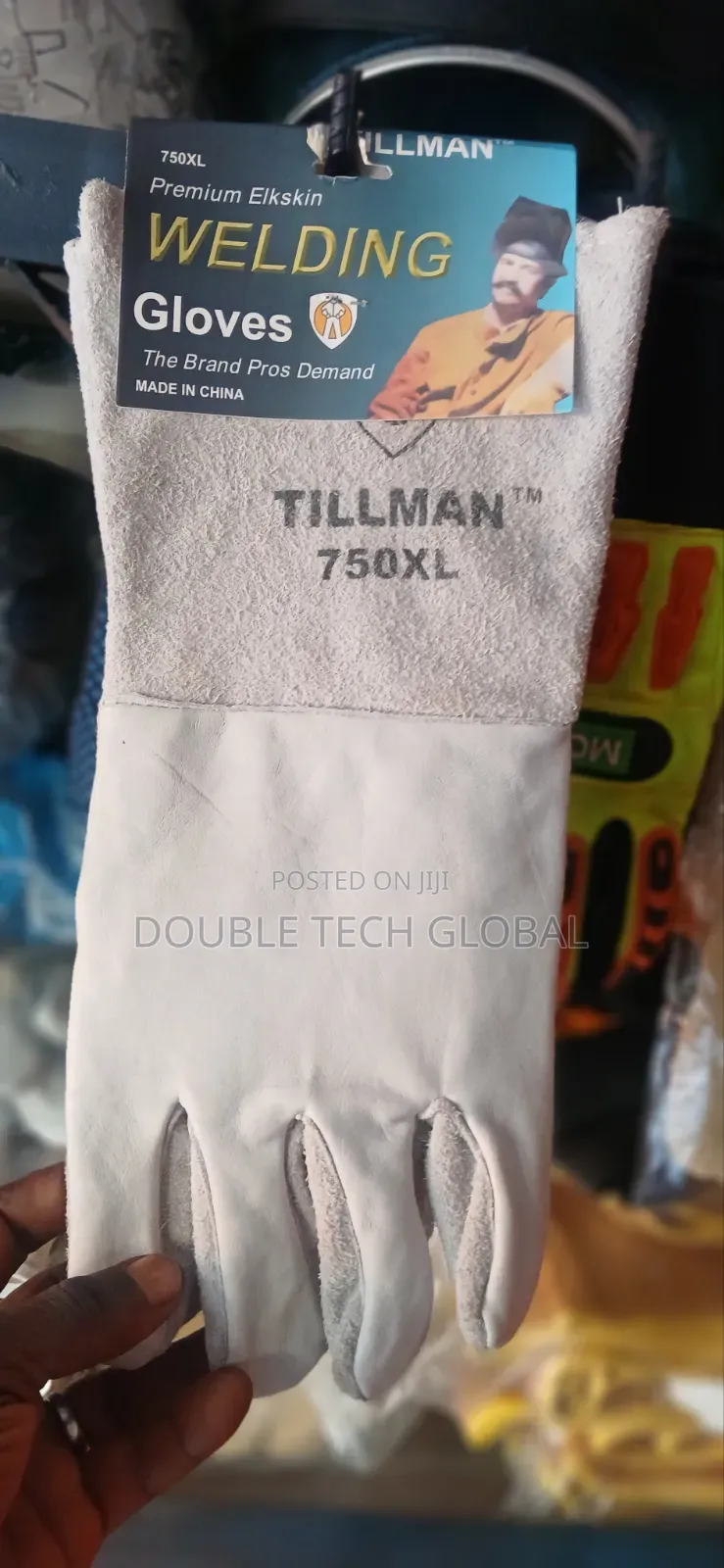 TILLMAN 750XL Premium Elkskin Welding Gloves - Heavy Duty