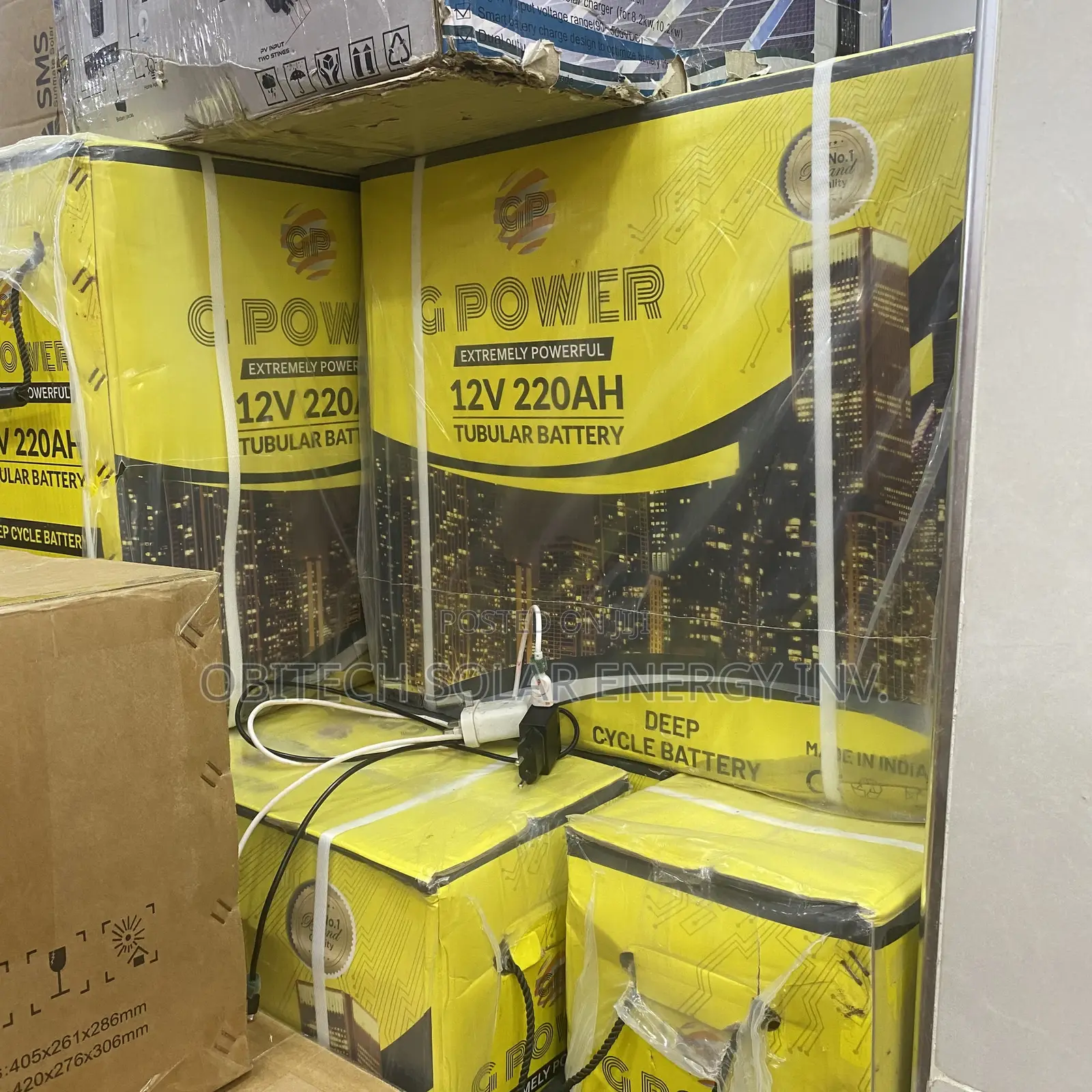 220ah G Power Tubular Battery