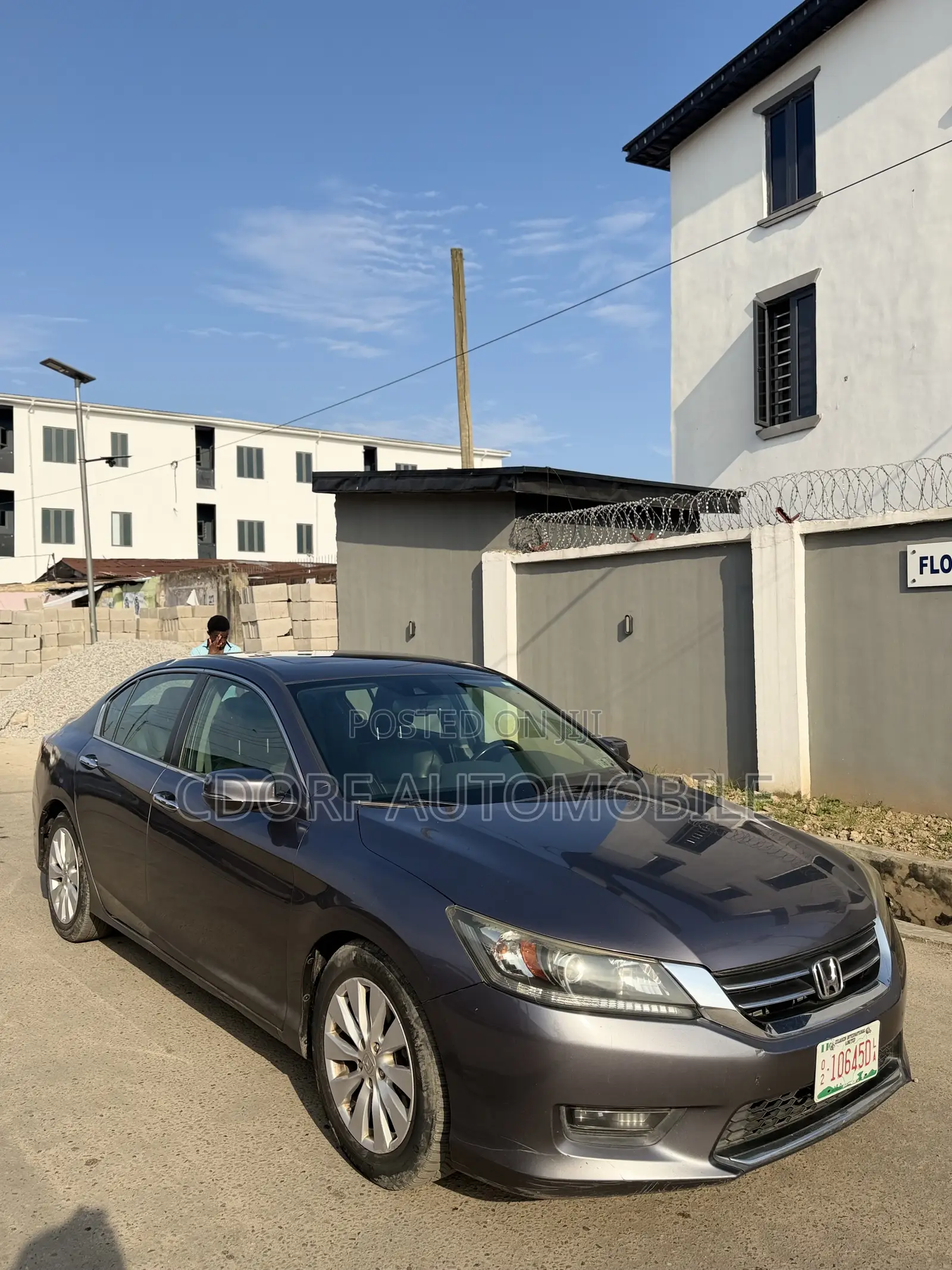 Honda Accord EX-L w/Navigation 4dr Sedan (2.4L 4cyl CVT) 2015 Gray
