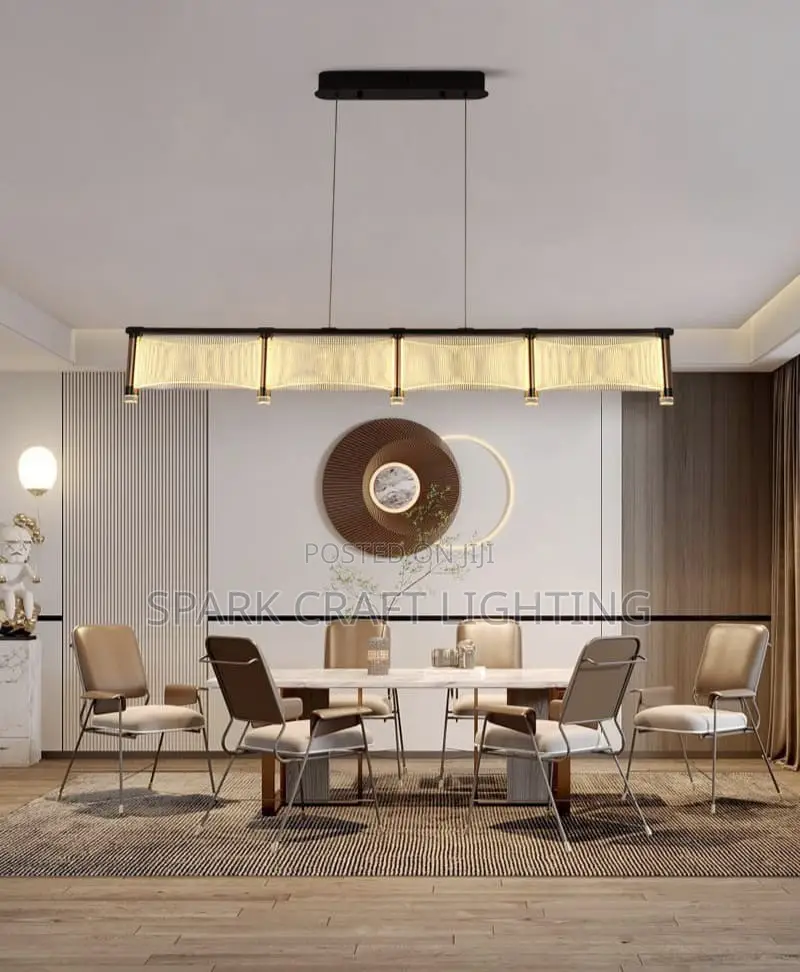 Aura Luxury Dining Chandelier by 1200mm