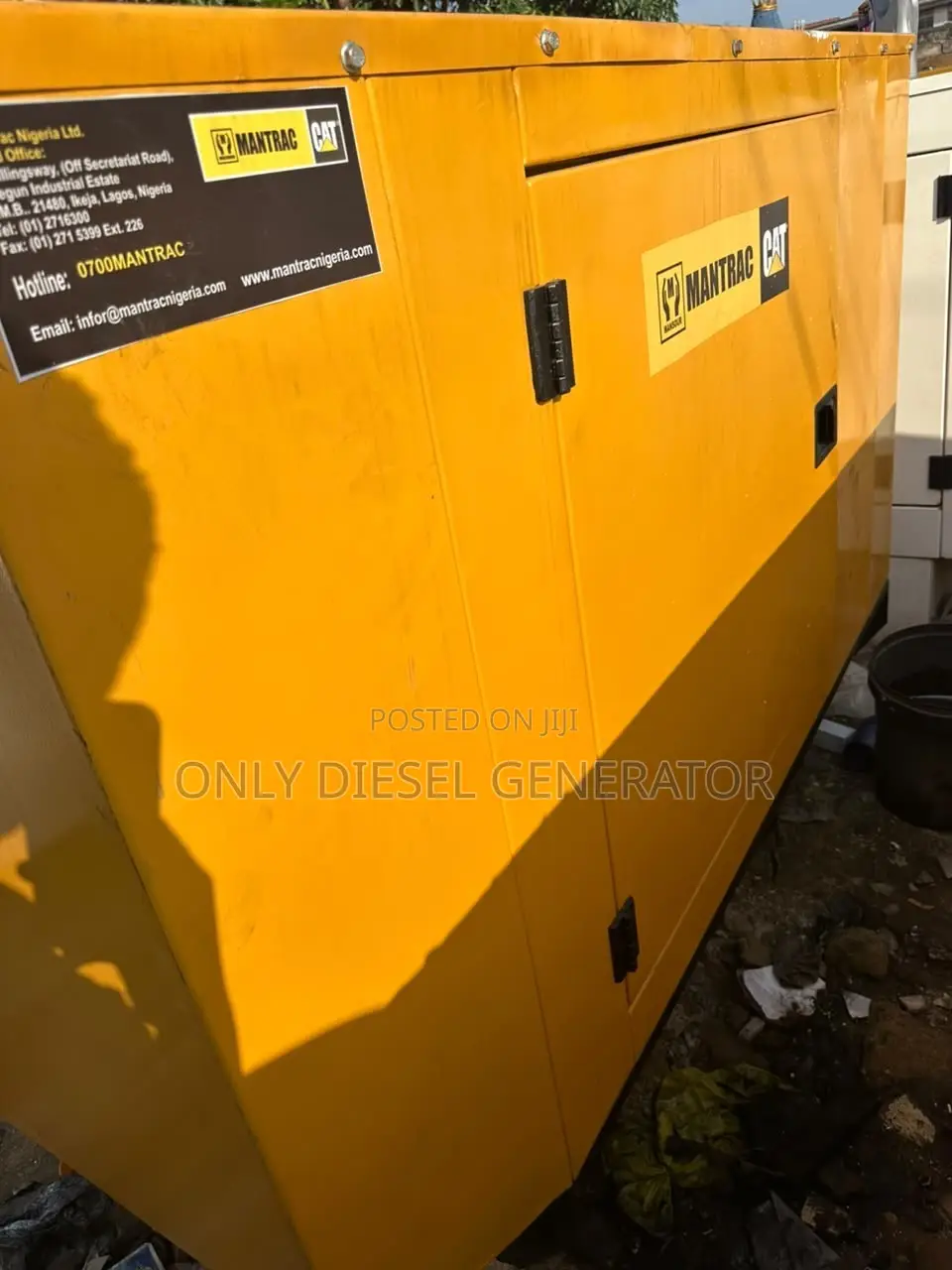 65kva Mantrac Soundproof Generator No Spanner
