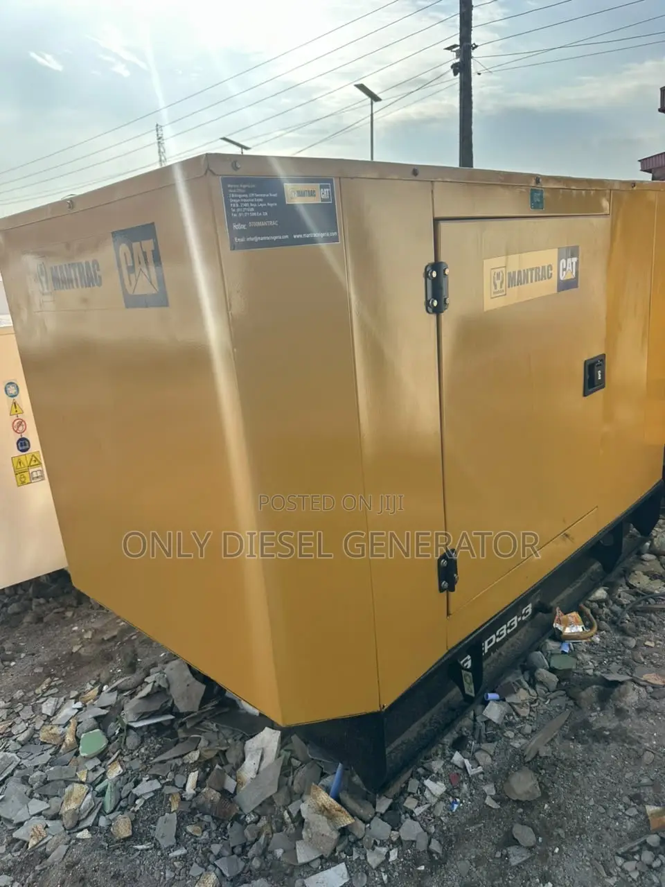30kva Mantrac Soundproof Generator