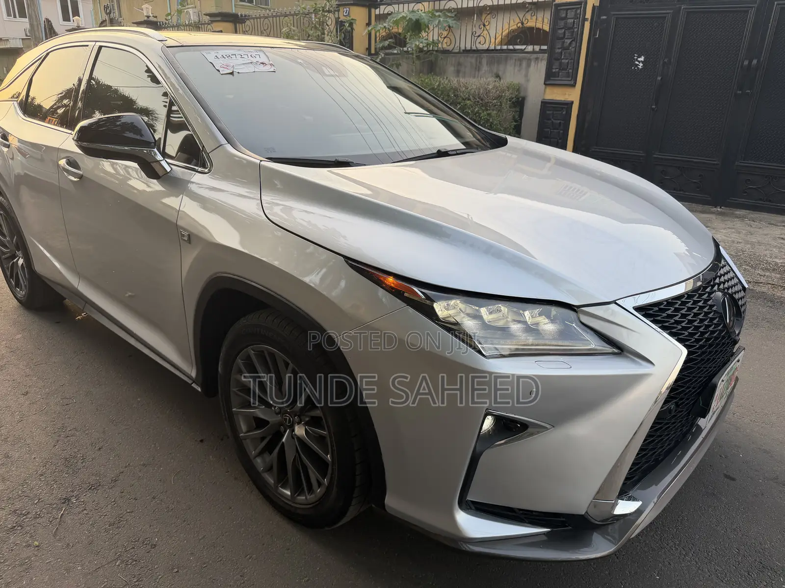Lexus RX 350 F Sport FWD 2019 Silver