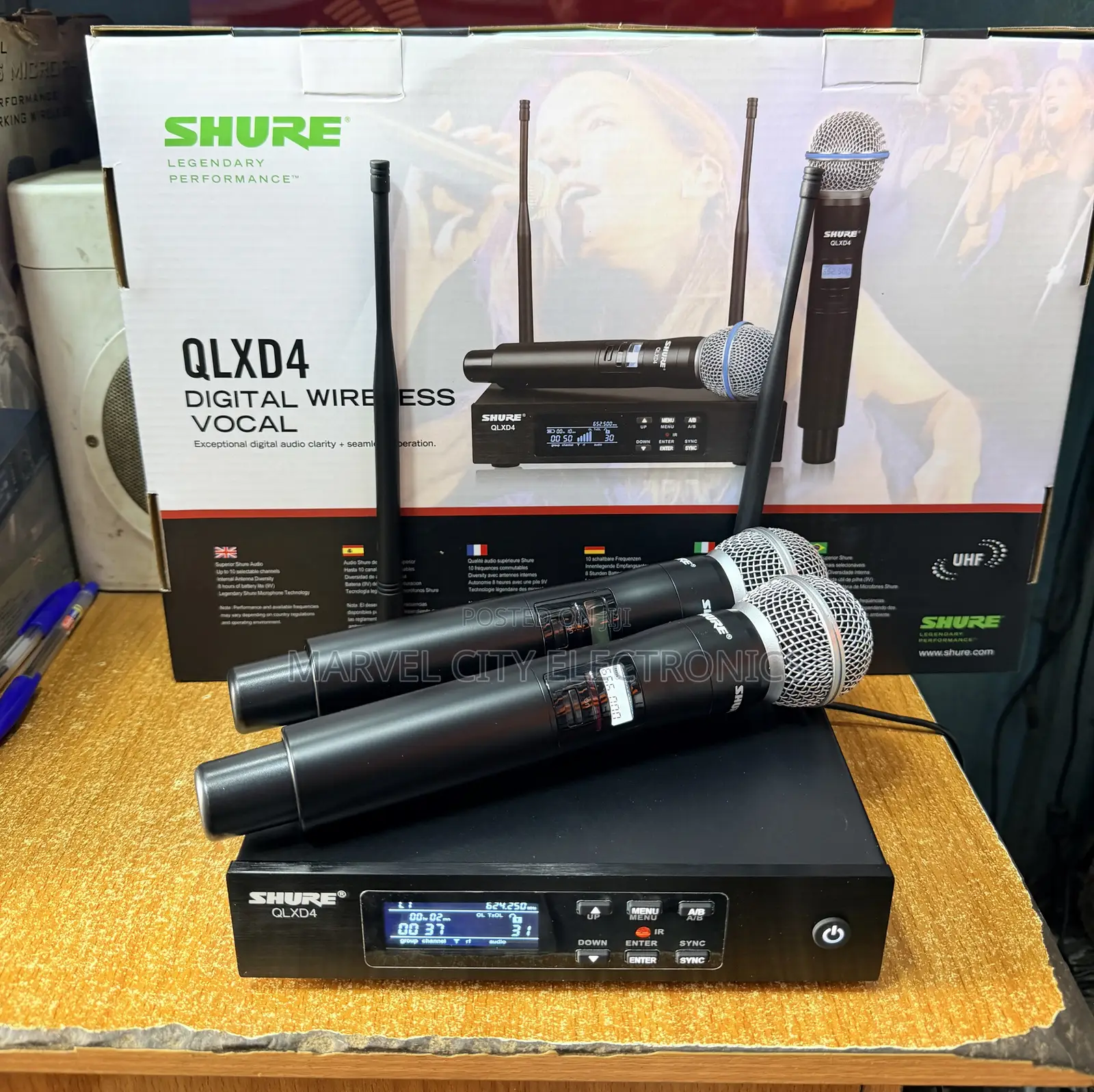 Shure QLXD4 Digital Wireless Microphone