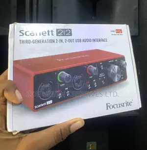 Focusrite Scarlett 2i2 (3rd Generation)