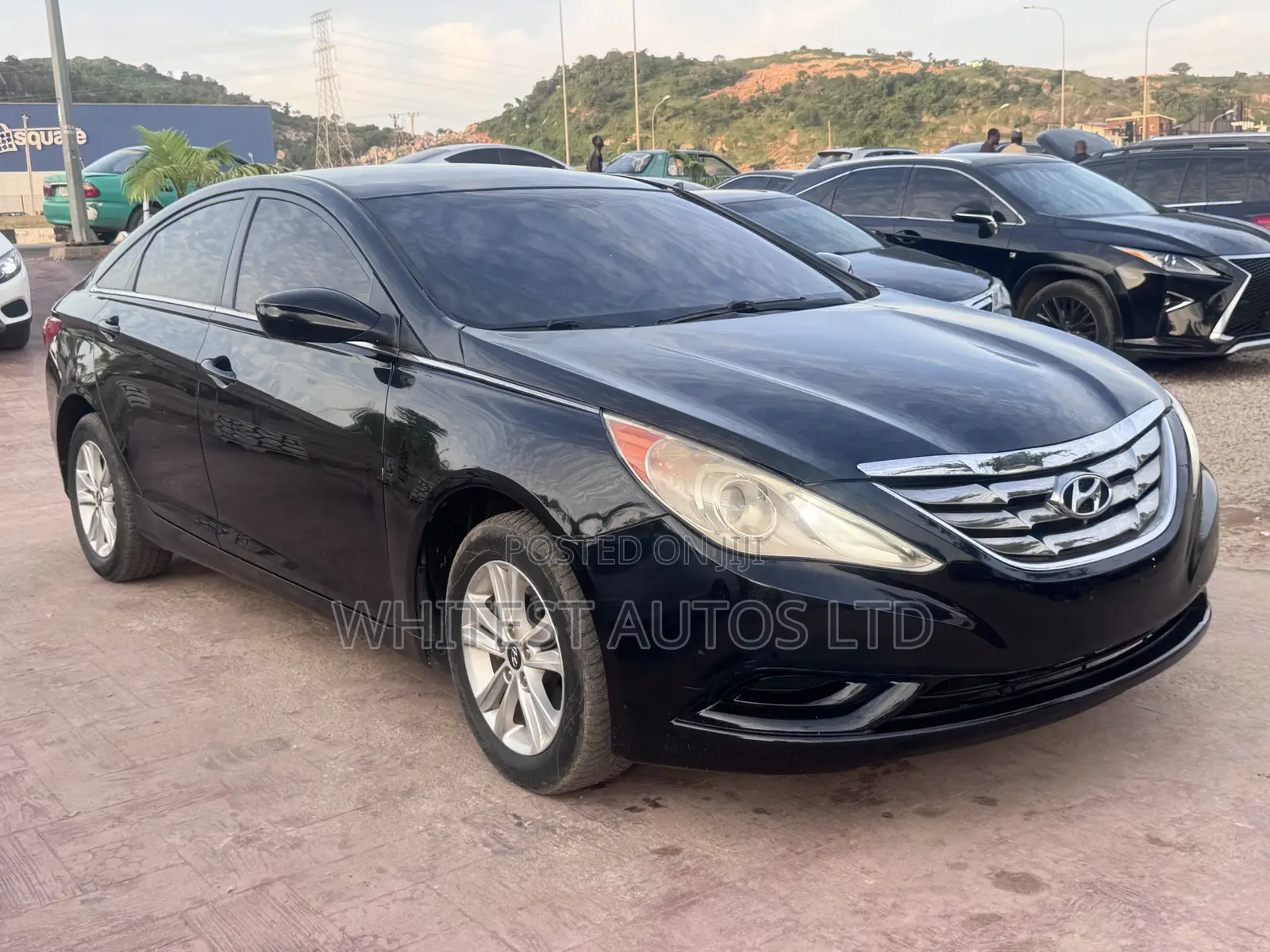 Hyundai Sonata SE 2.0T Sedan FWD (2.0L 4cyl 6A) 2012 Black
