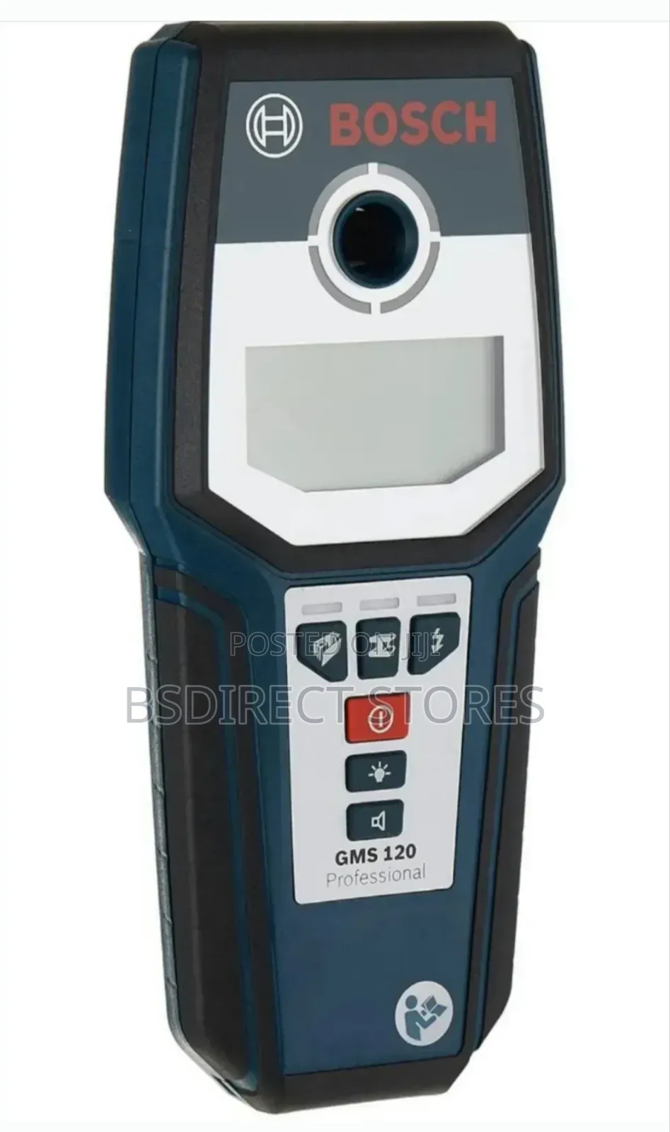 Bosch Professional Stud Finder Detection Wood, Metal, Live Cable