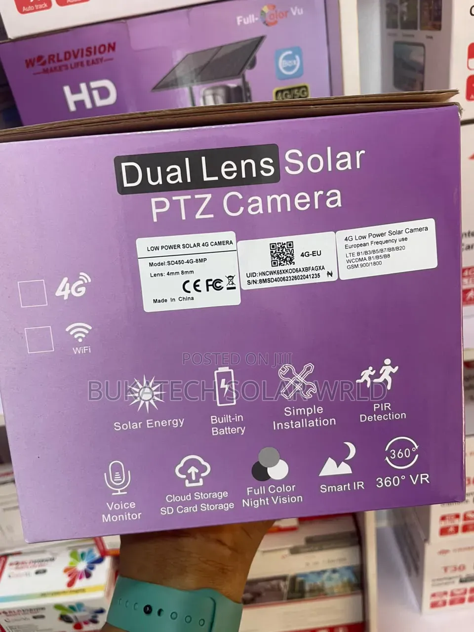 Ubox Dual Lense Camera