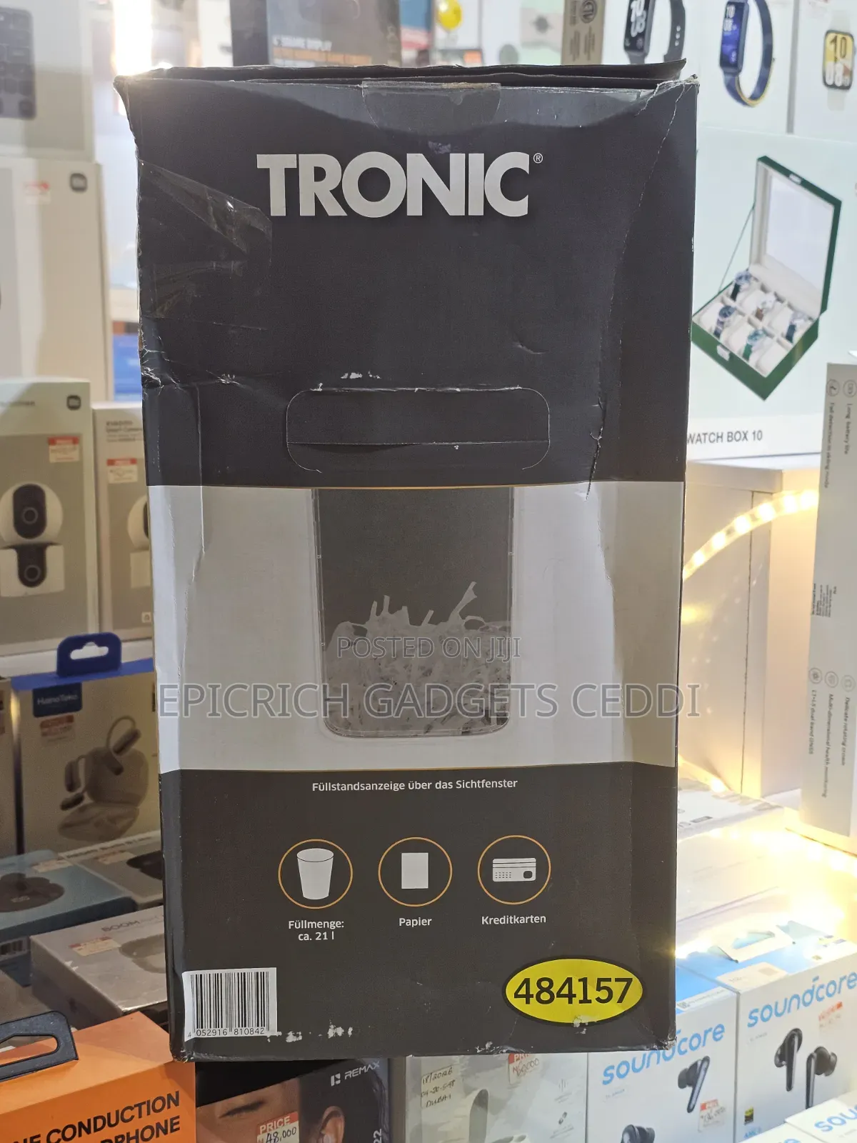 TRONIC Paper Shredder Machine