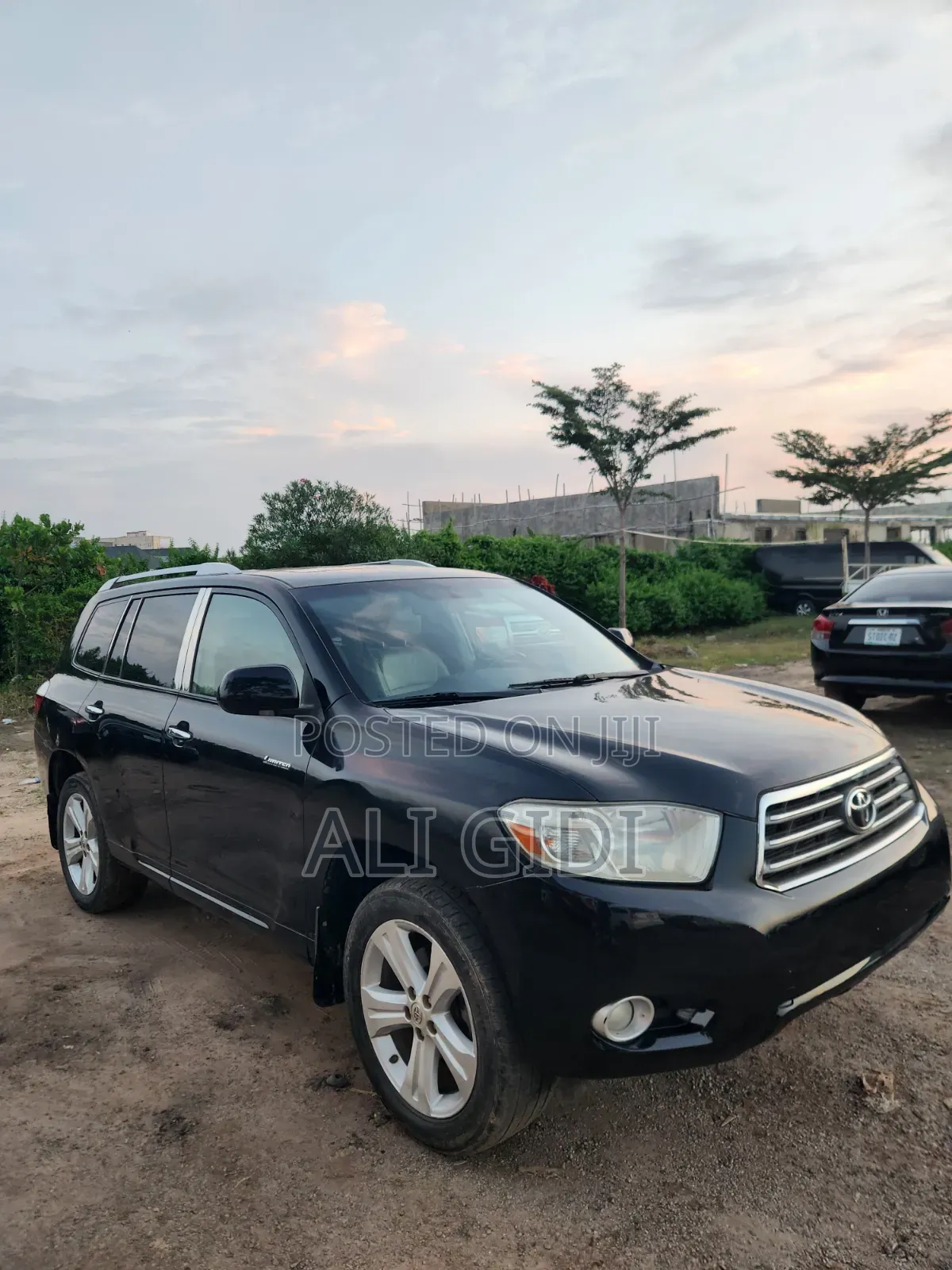 Toyota Highlander Limited 4x4 2008 Black