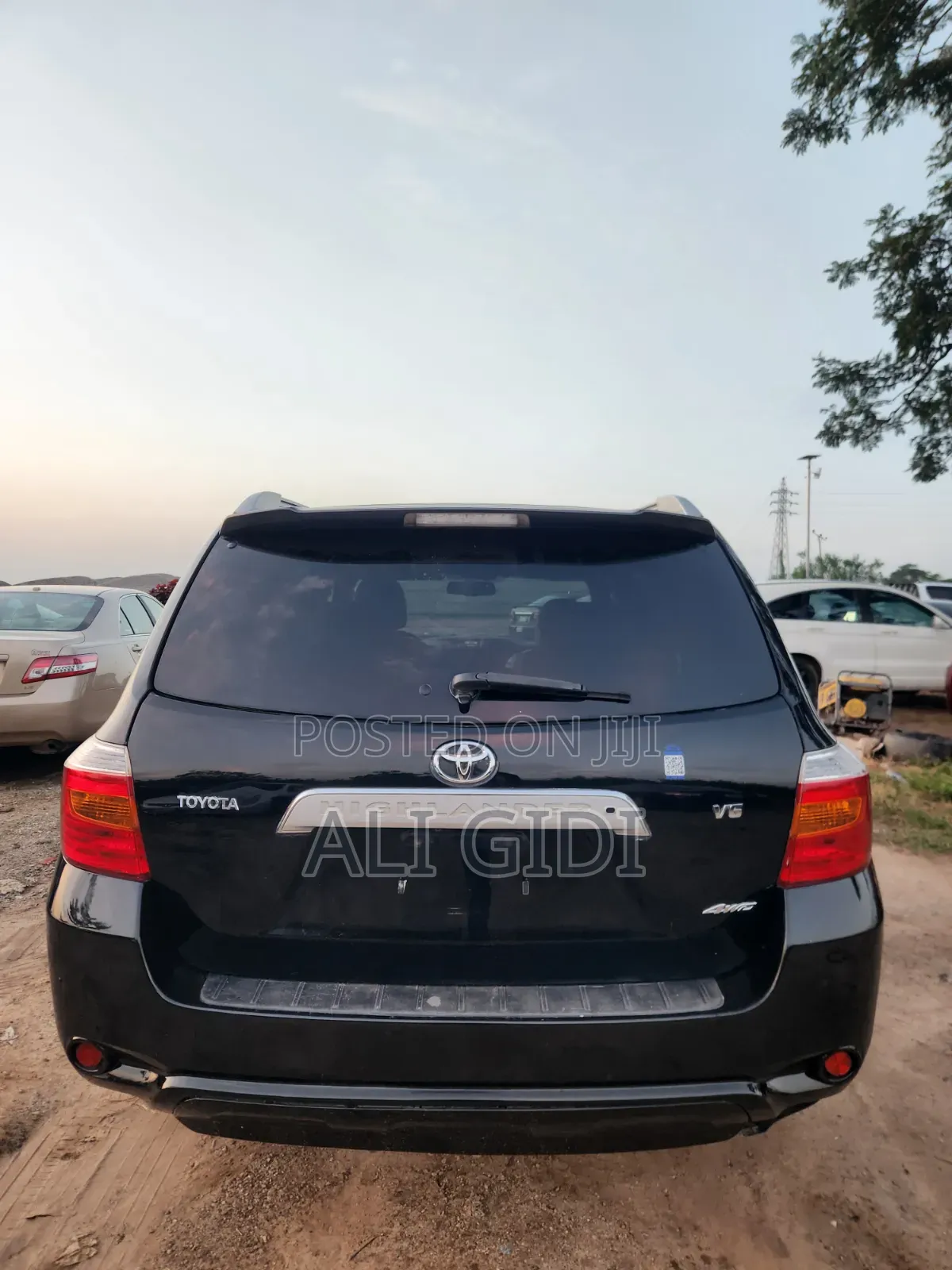 Toyota Highlander Limited 4x4 2008 Black