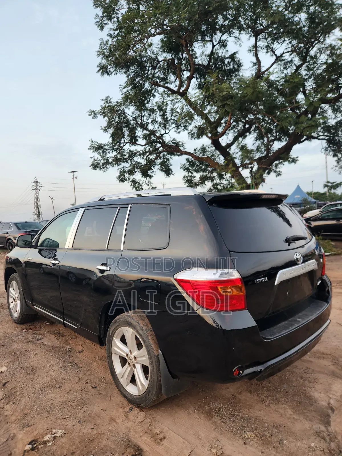 Toyota Highlander Limited 4x4 2008 Black
