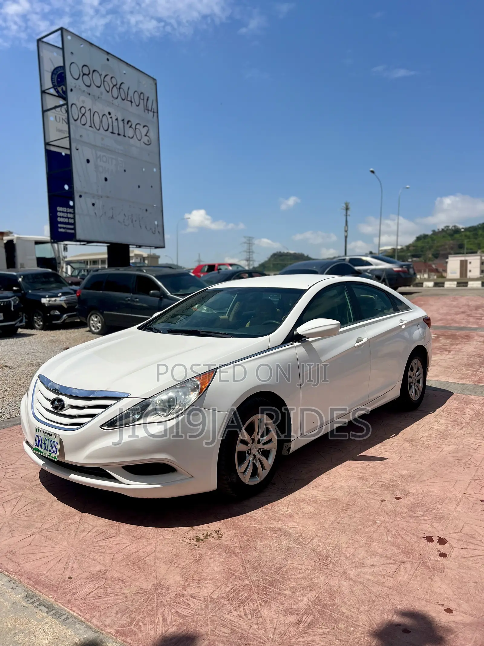 Hyundai Sonata 2013 White