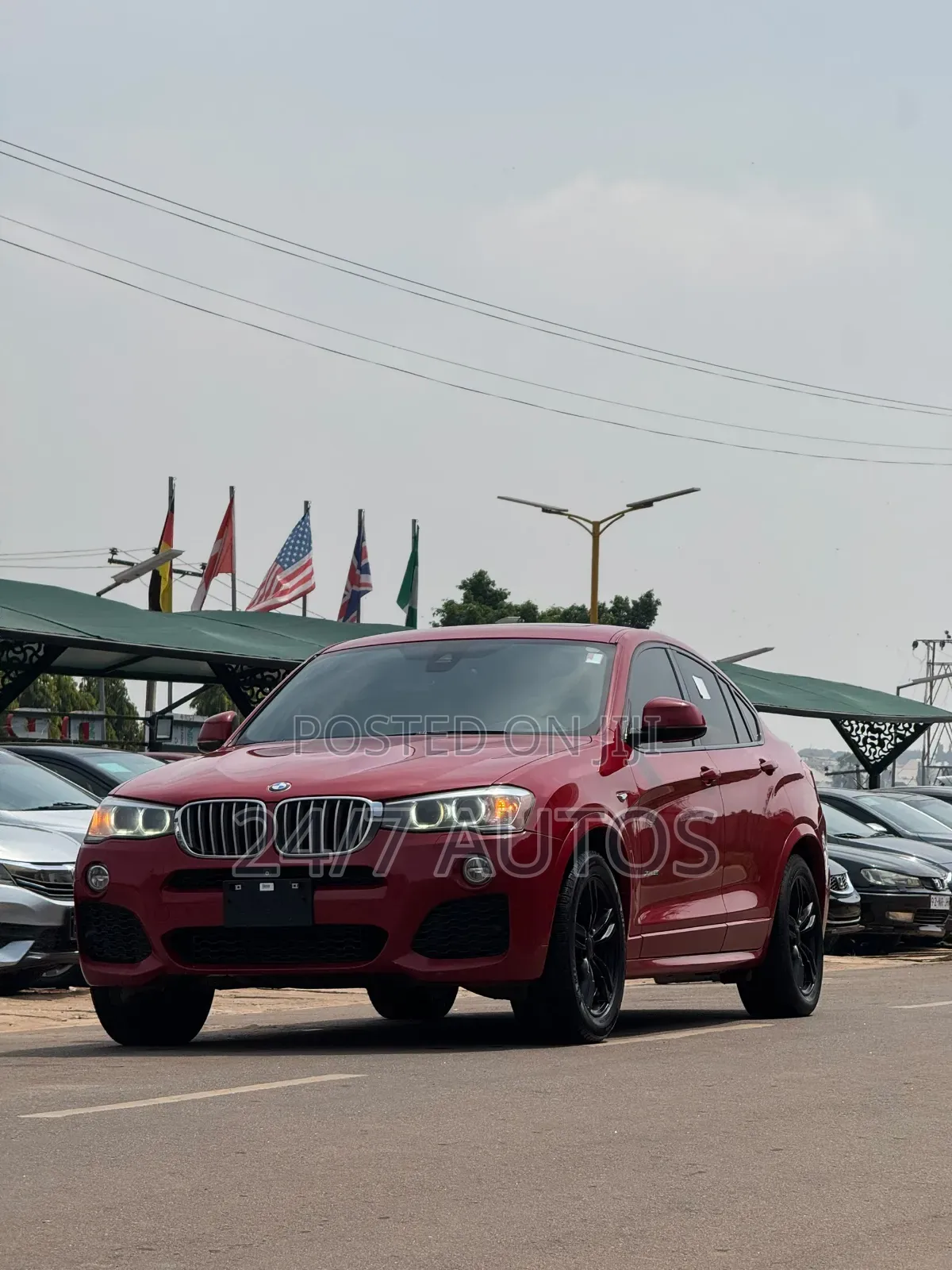 BMW X4 2016 Red