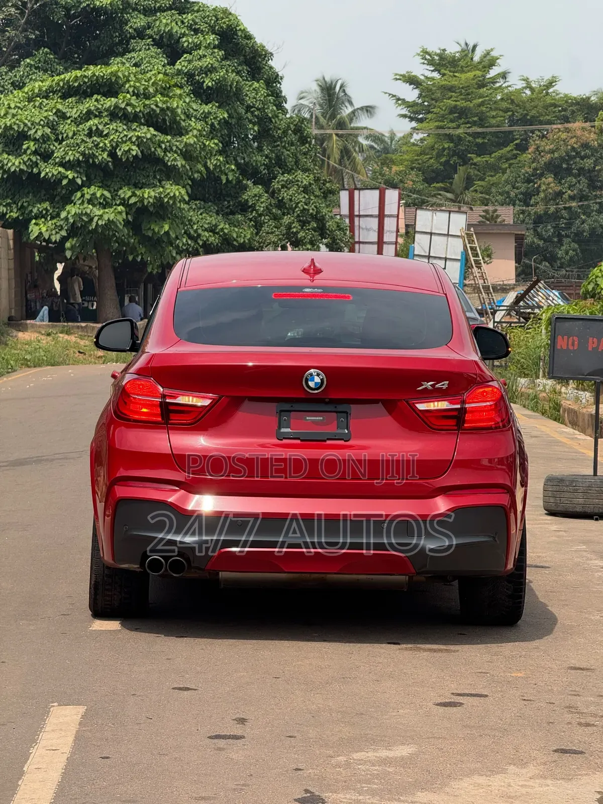 BMW X4 2016 Red